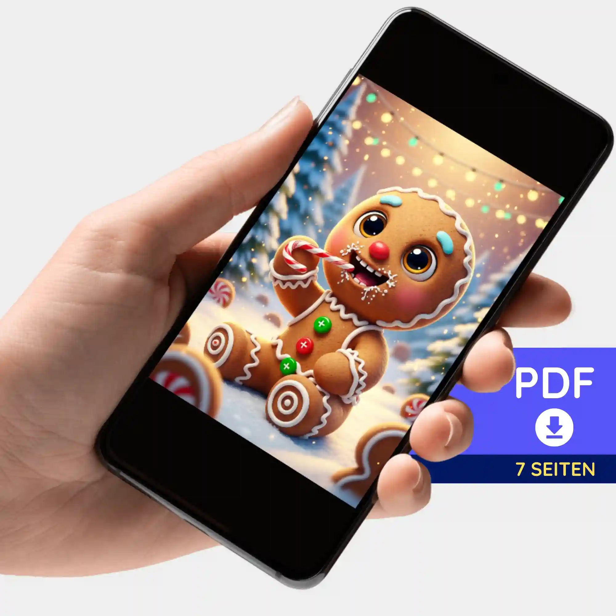 Digitale Bildmappe - Lebkuchenmann "Limited Edition"