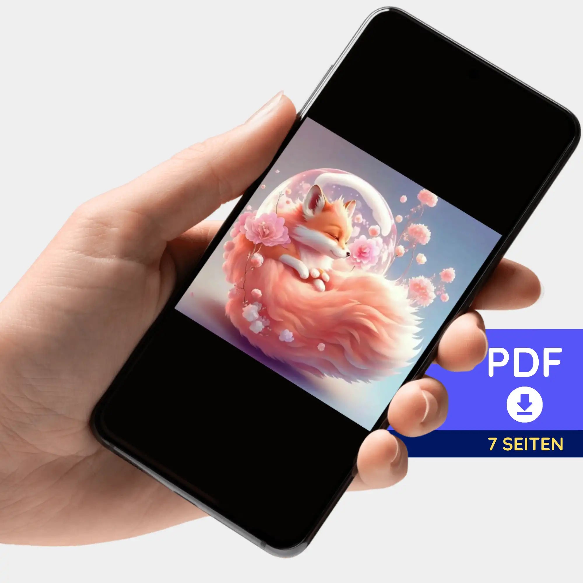 Digitale Bildmappe - Apricot foxy