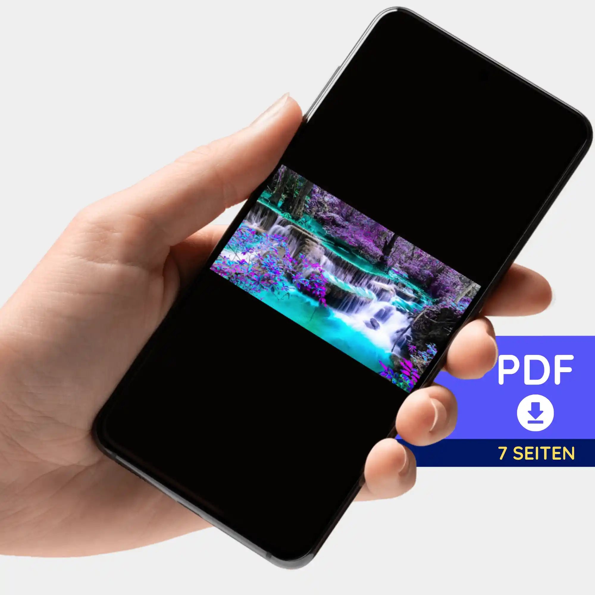 Digitale Bildmappe - Die Ruhe des Wasserfalles