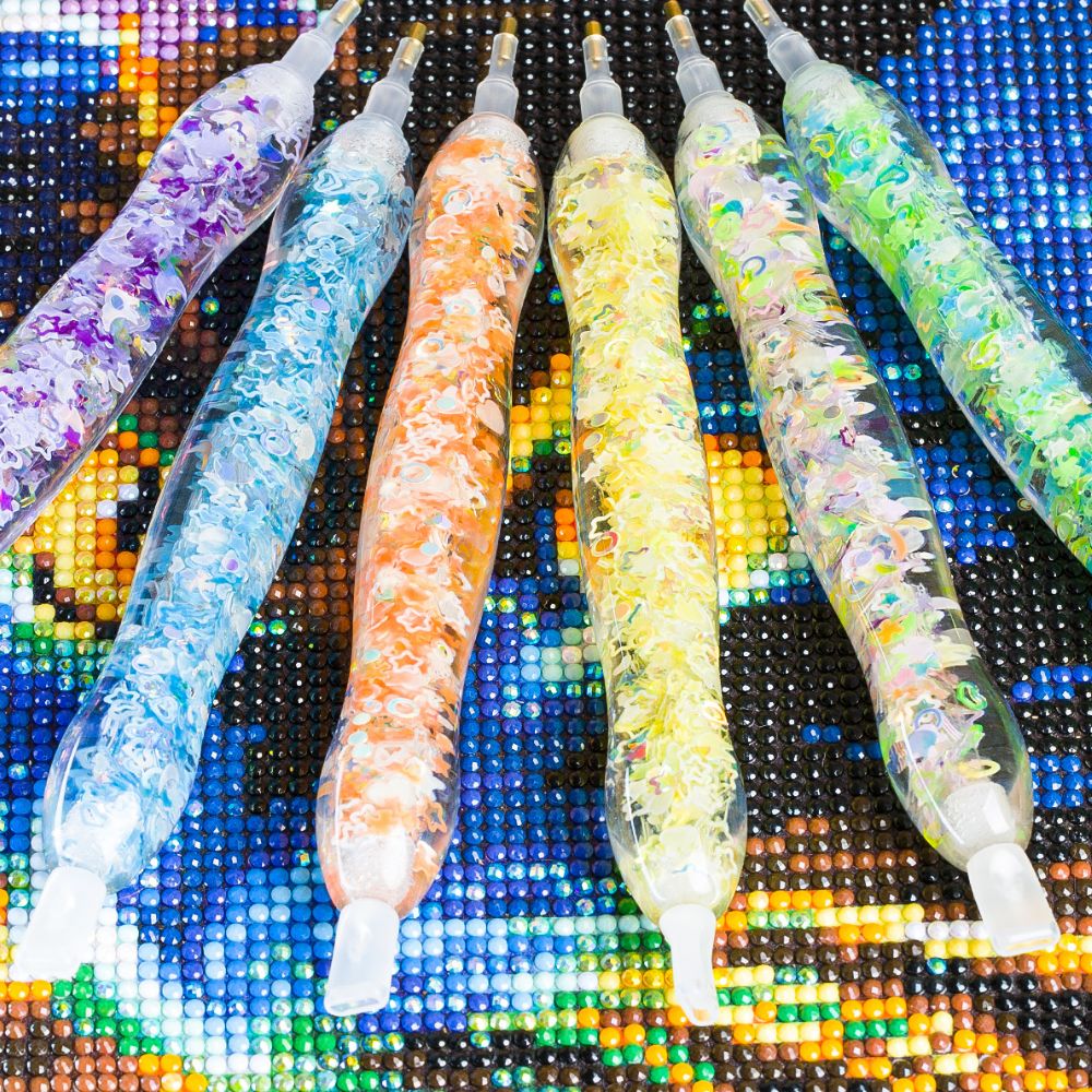 "Glow in the dark" Stifte Set (3er Pack)
