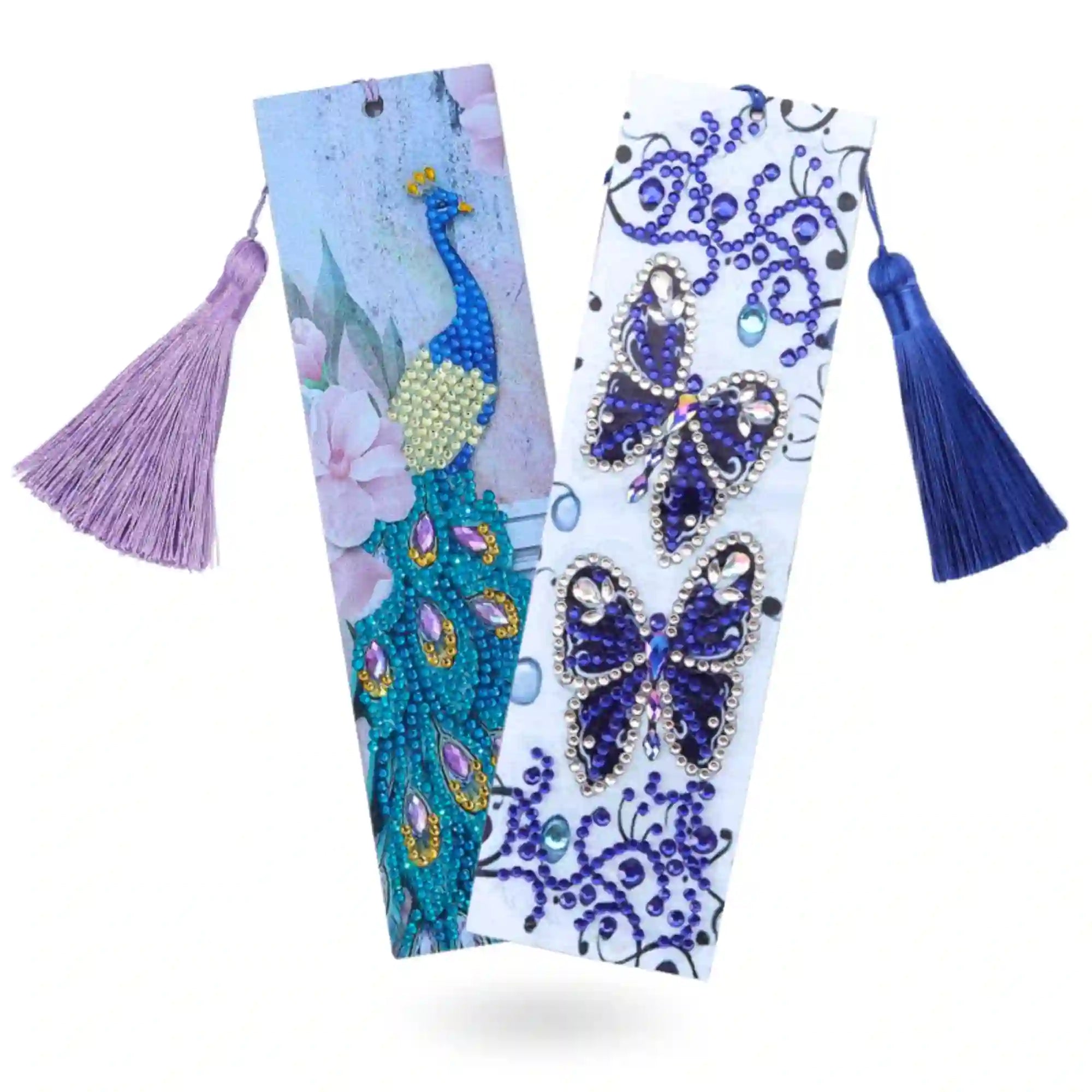 Diamond Painting Lesezeichen "Shinny" 2er Set