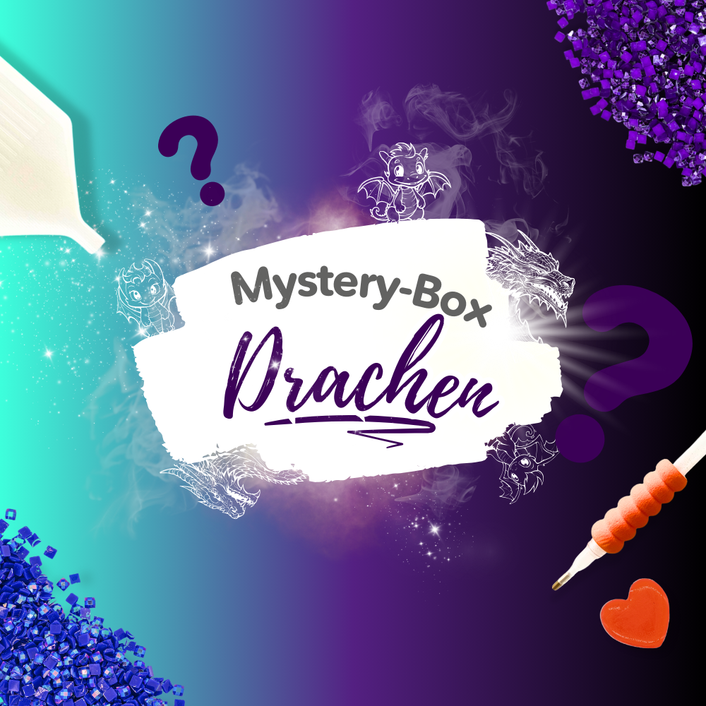 Diamond Painting Mystery-Box "Drachen" (#1)