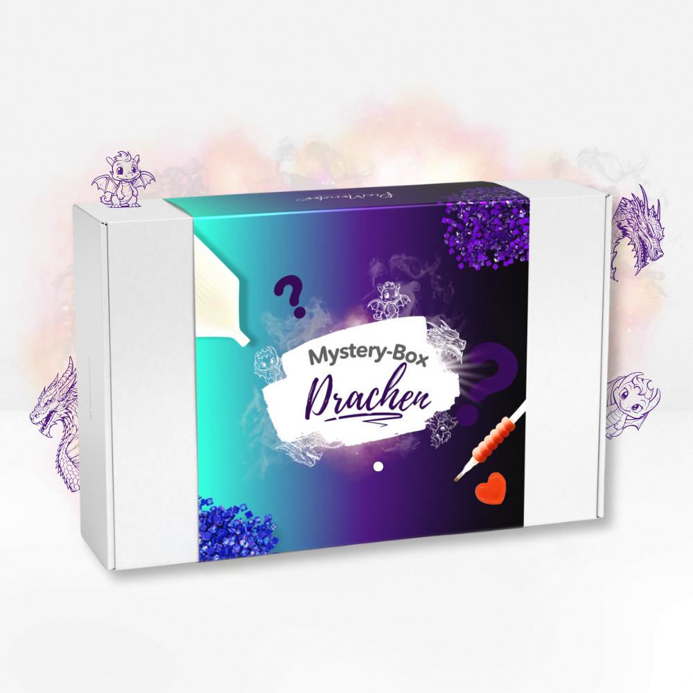 Diamond Painting Mystery-Box "Drachen" (#1)