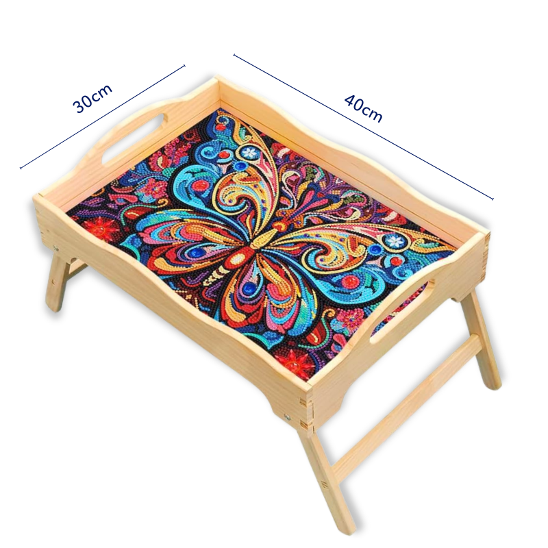 Diamond Painting - Serviertablett "Colors & Fantasy"