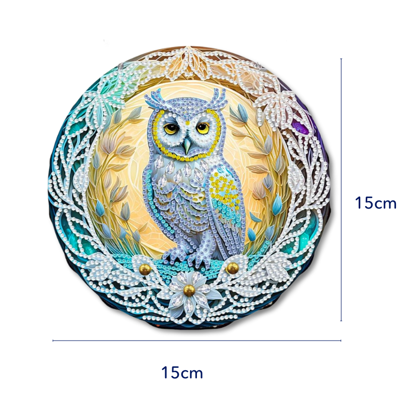 Diamond Painting XL Aufhänger - Beautyful Owl