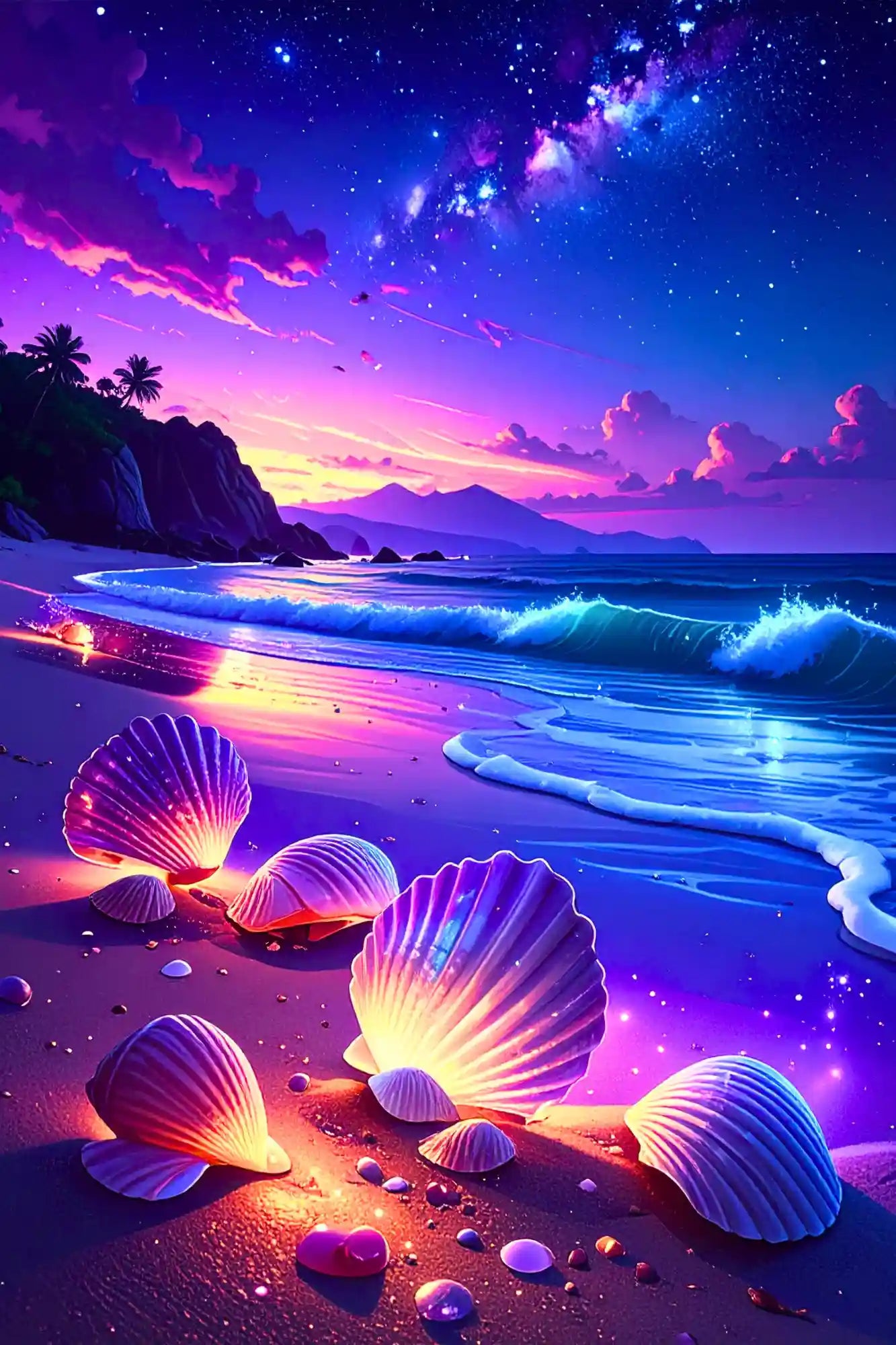 Diamond Painting - Die Wunschmuscheln "Limited Edition"