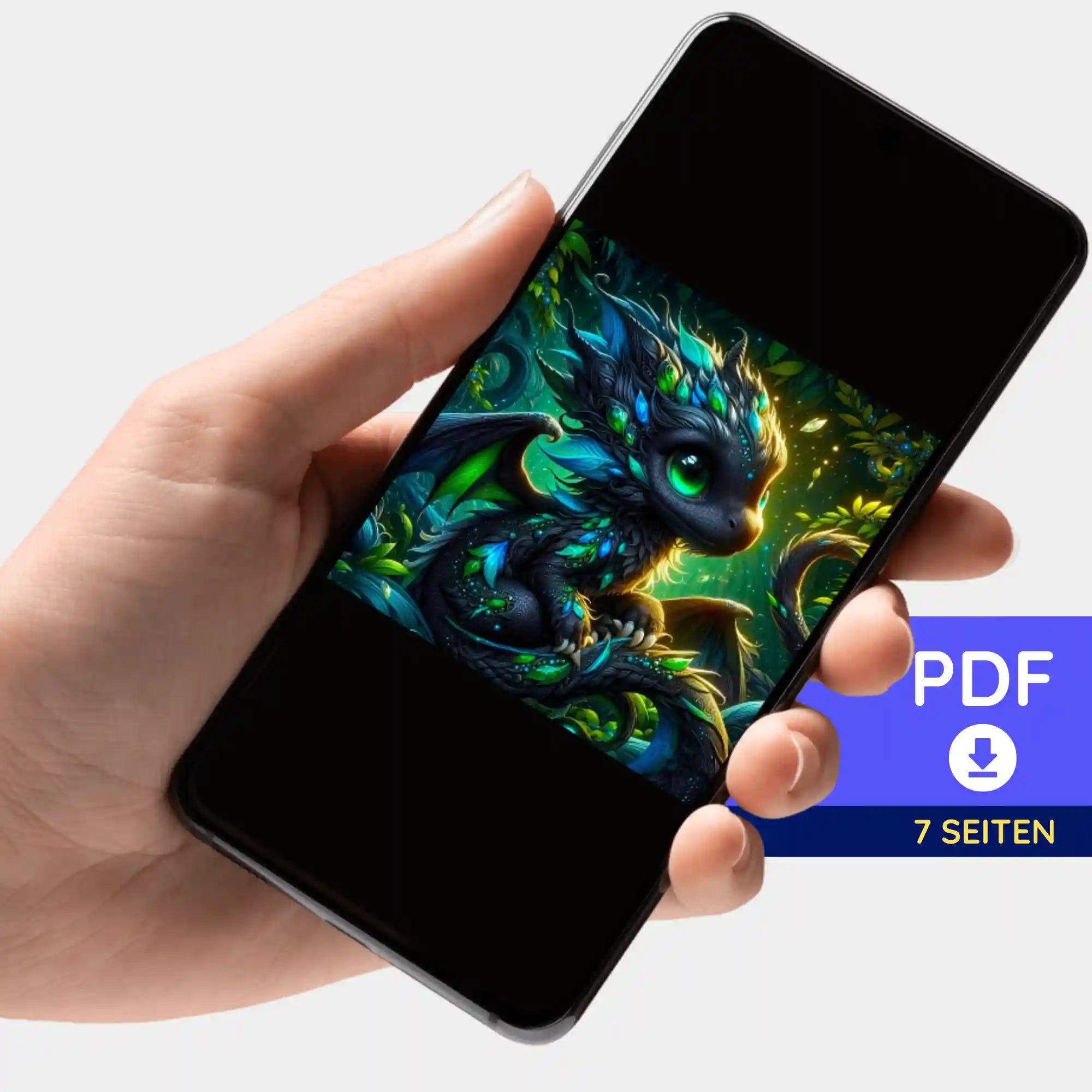 Digitale Bildmappe - Drago der kleine Drache