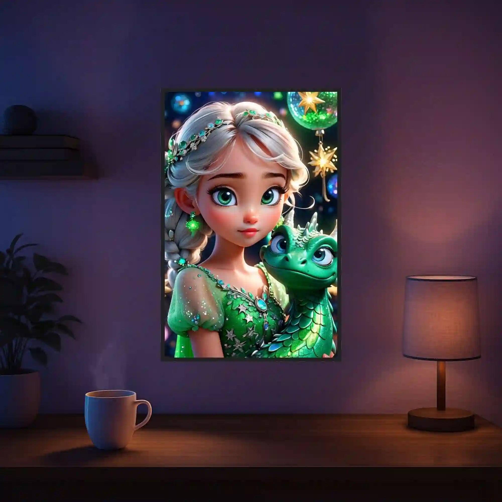 Diamond Painting - Dragon Girl