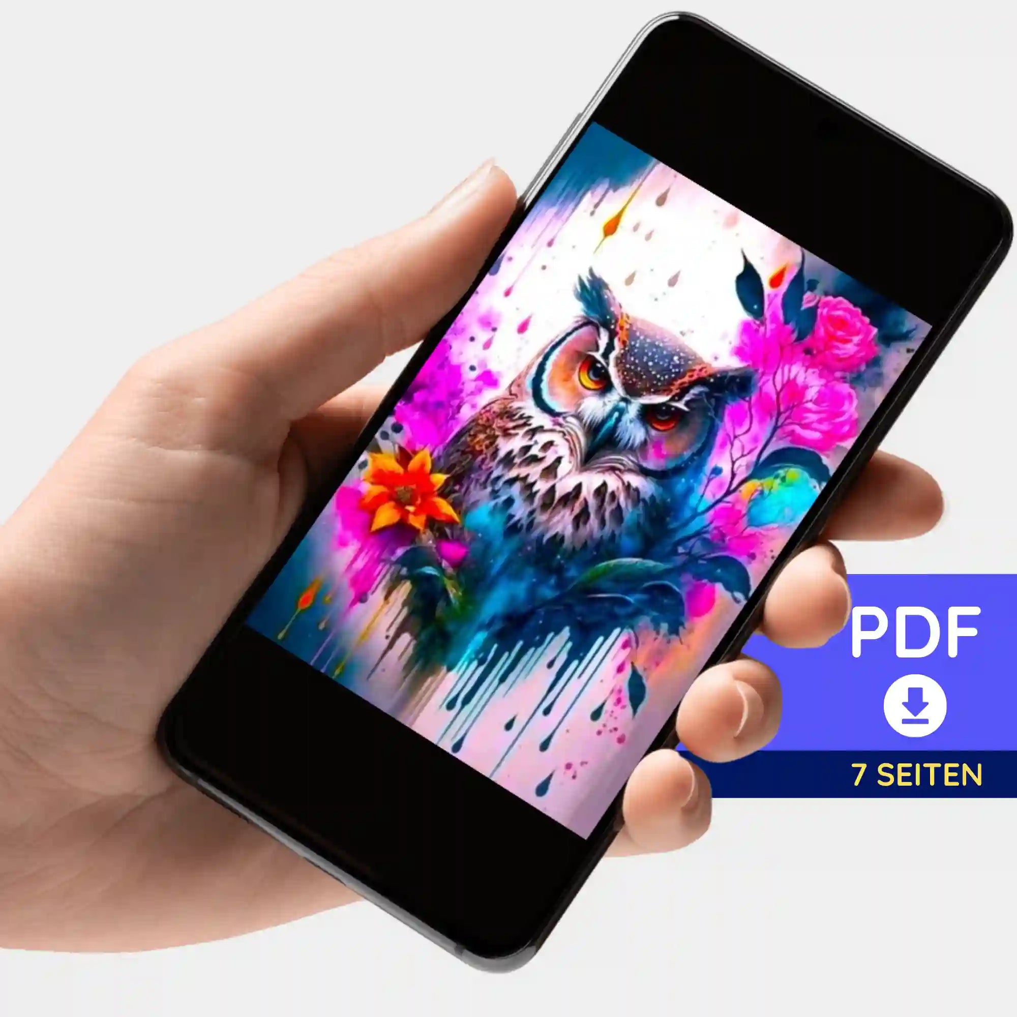 Digitale Bildmappe - Eulenkunst