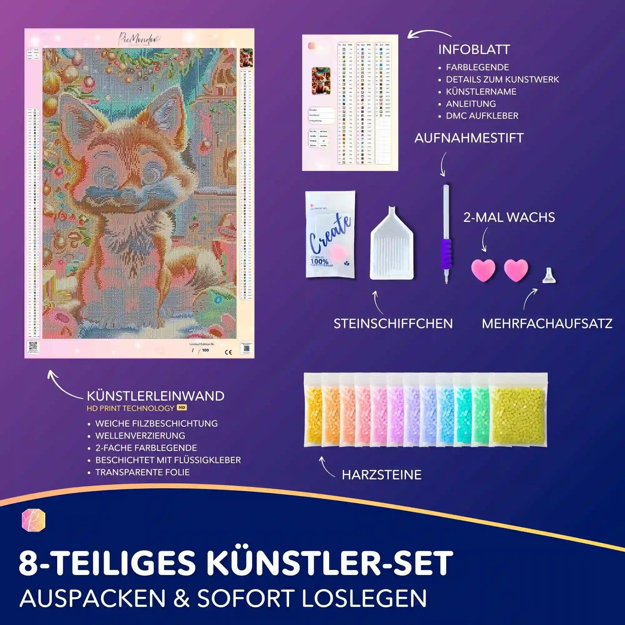 Diamond Painting - Foxy "Limited Edition"