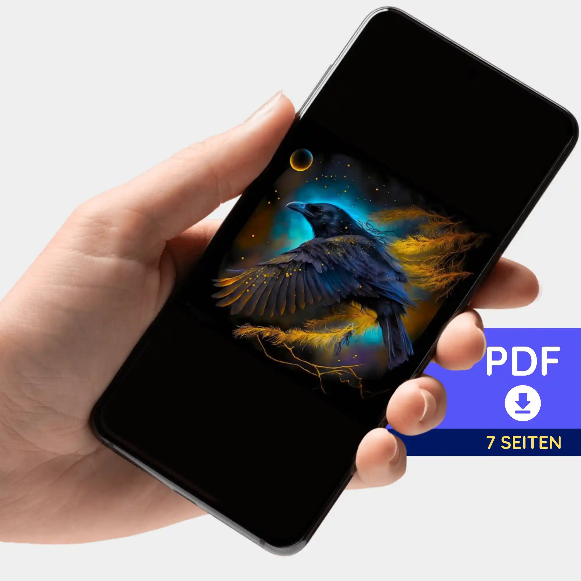 Digitale Bildmappe - Hexenrabe