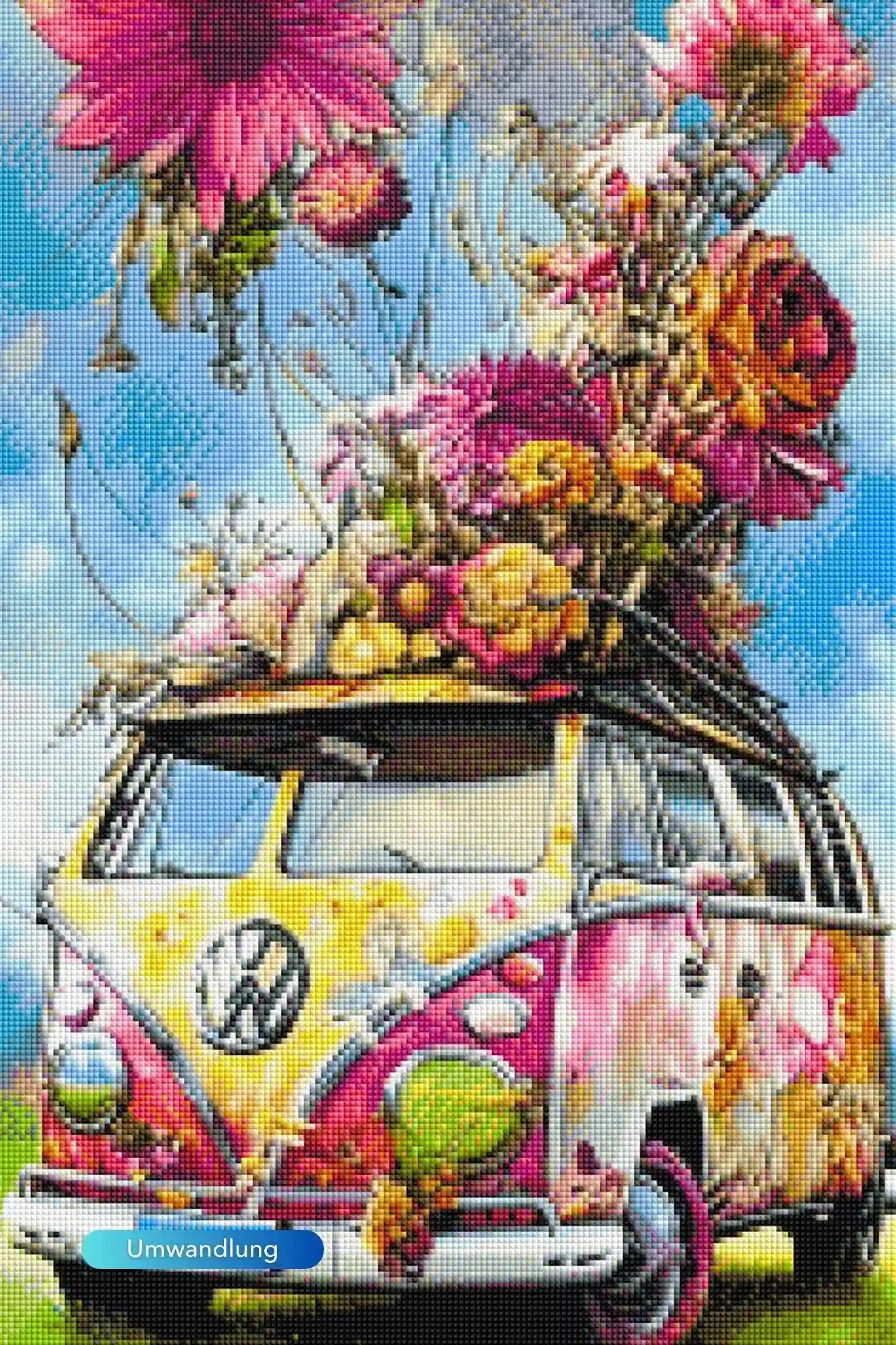 Diamond Painting - Flower Power Bully