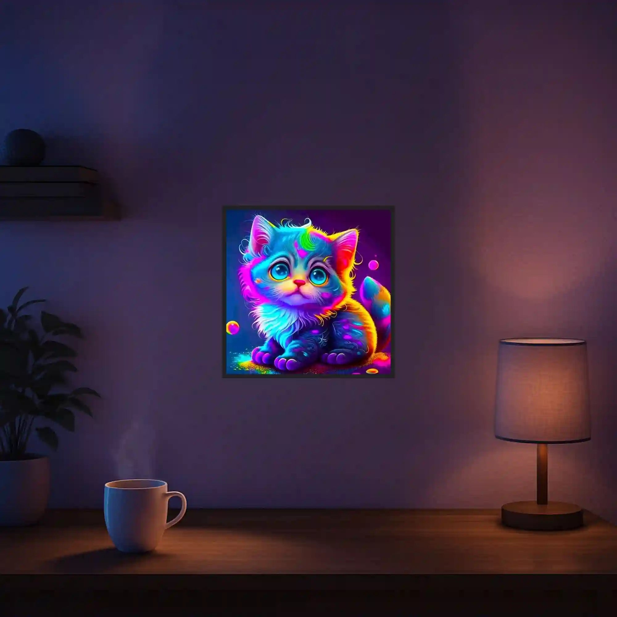 Diamond Painting Kids - Rainbow Kitty
