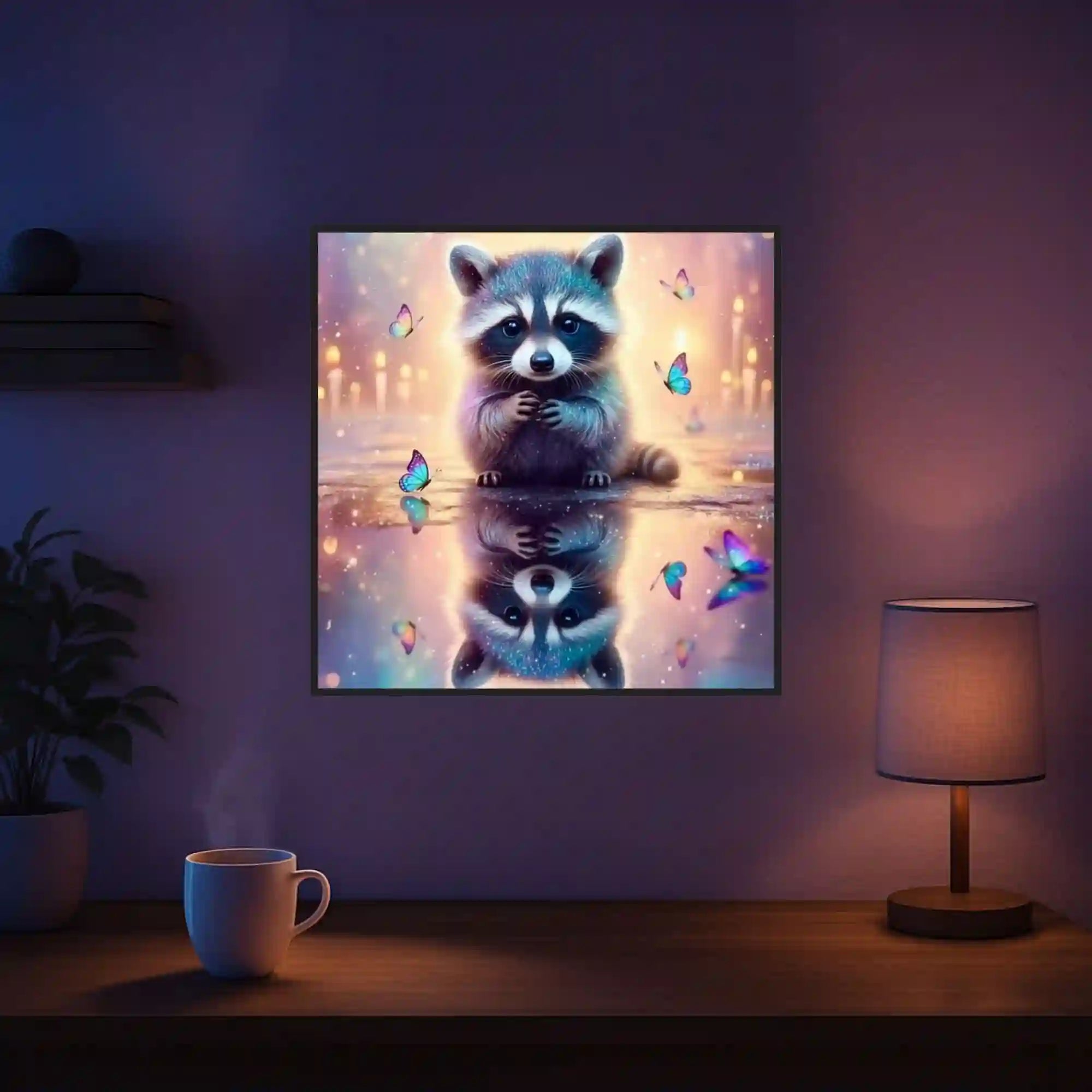 Diamond Painting 7 Tage Special - Waschbär Bubby