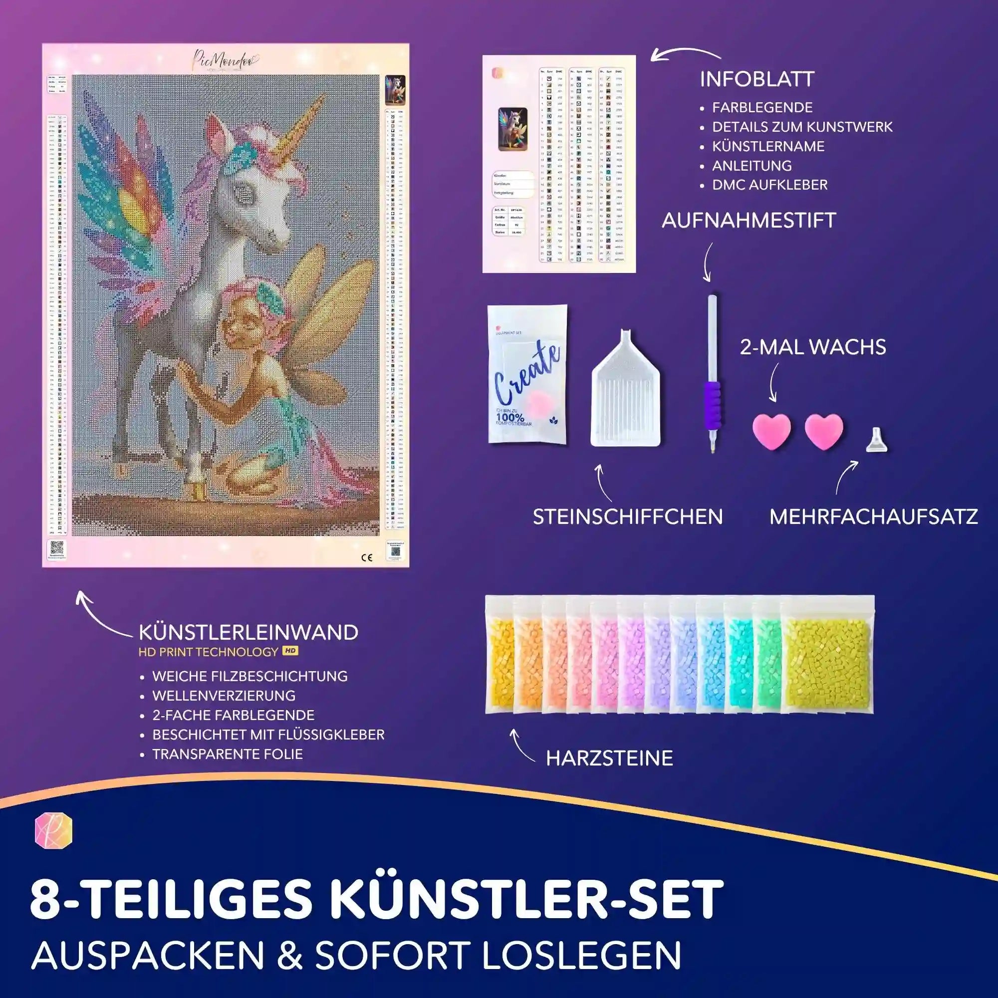 Diamond Painting 7 Tage Special - Magische Freundschaft