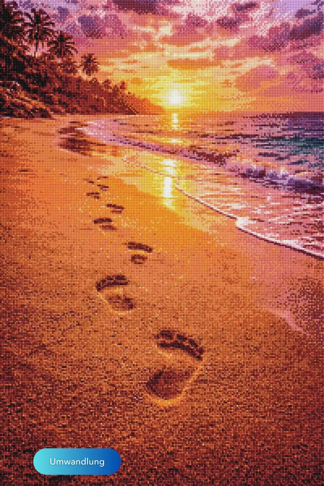 Diamond Painting 7 Tage Special - Barfus ins Paradies