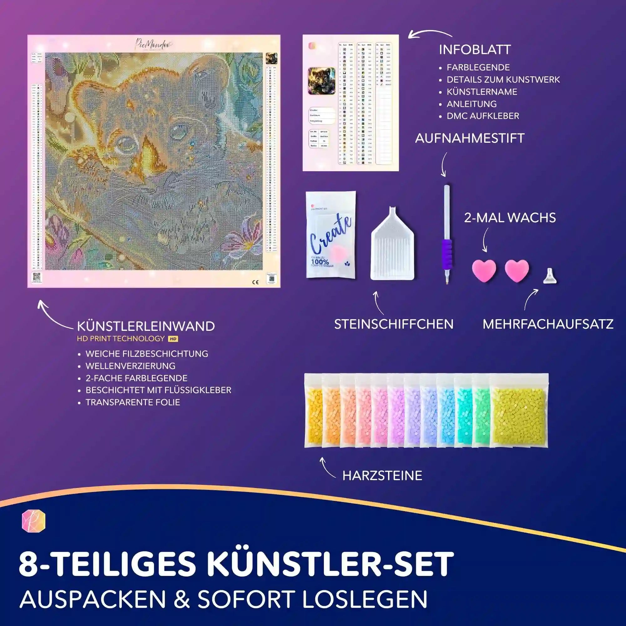 Diamond Painting - Sonnenfunke