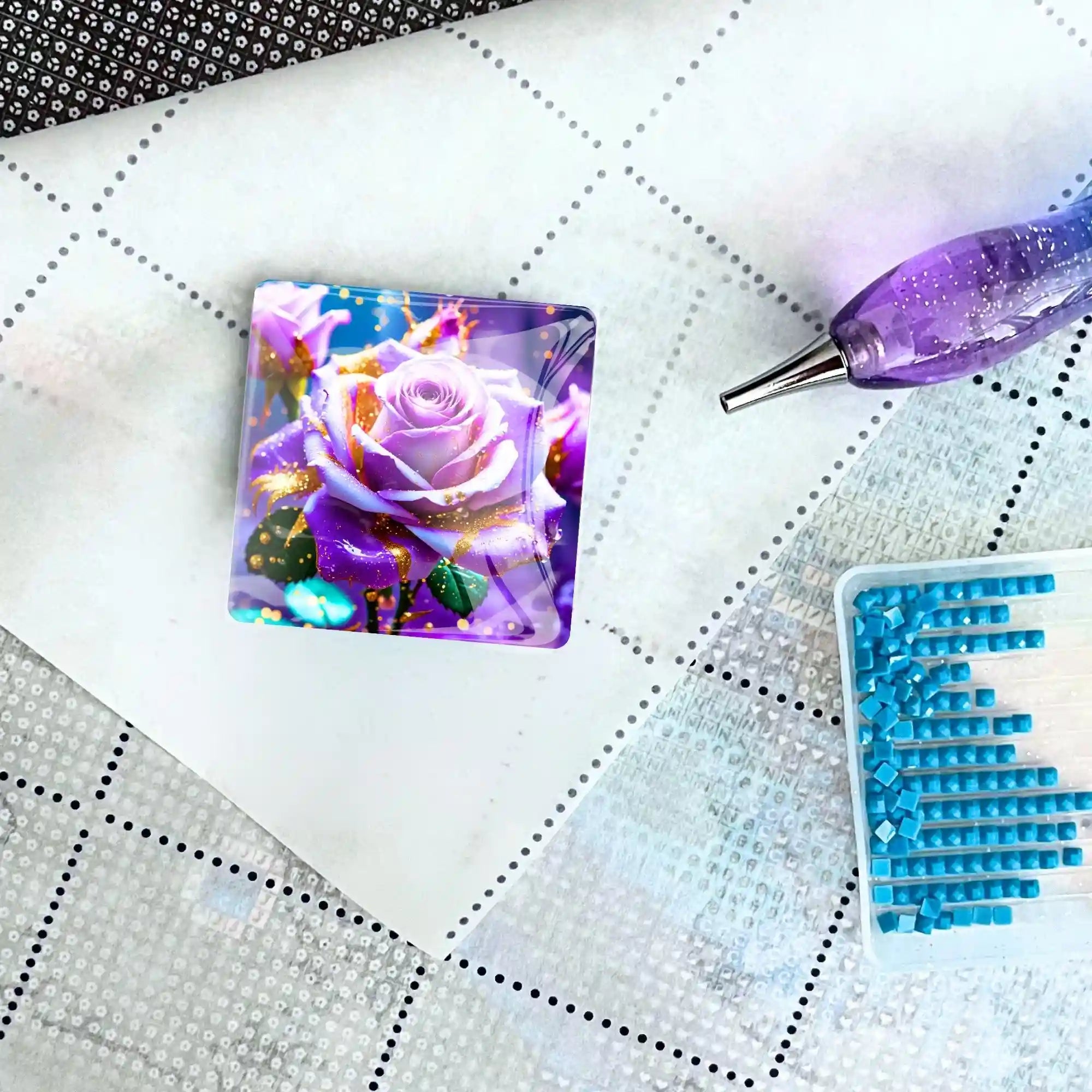 Cover Minder - Amethystrose