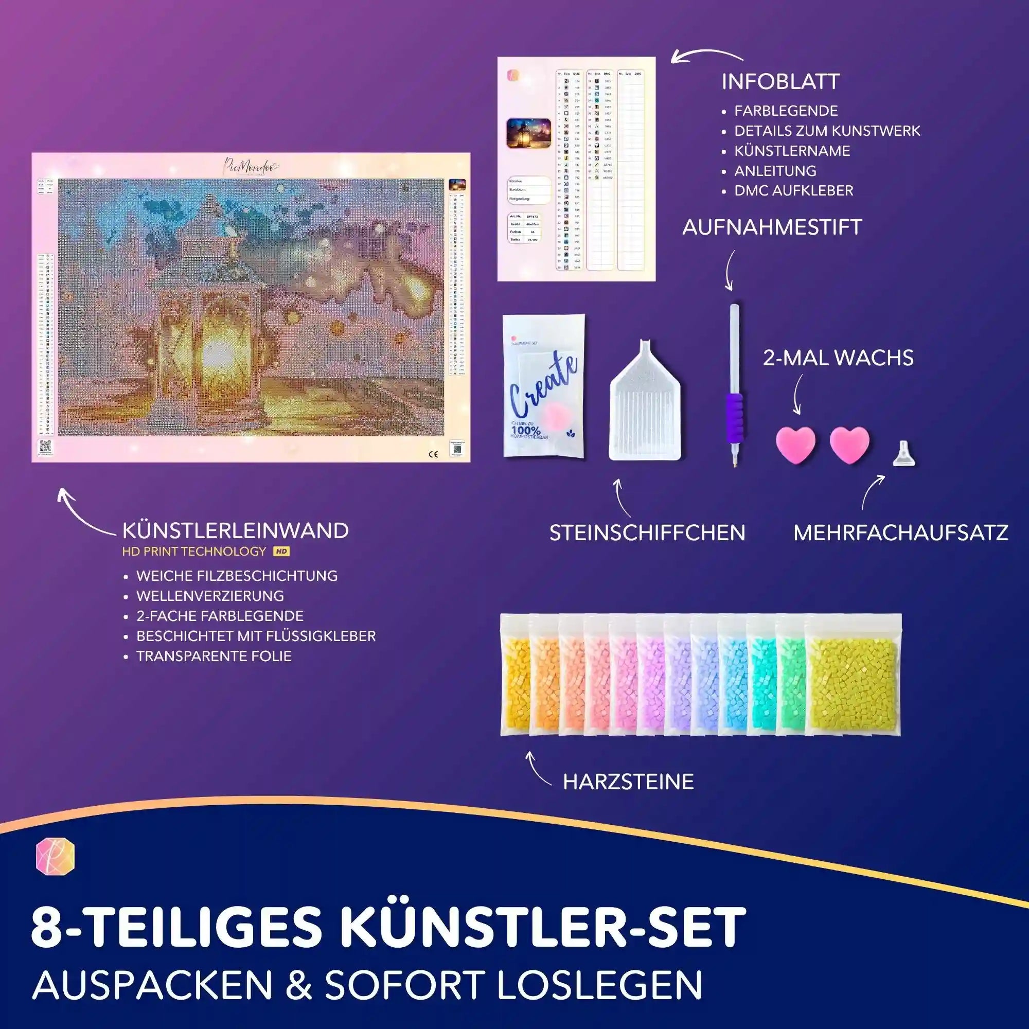 Diamond Painting 7 Tage Special - Zeit des Lichtes