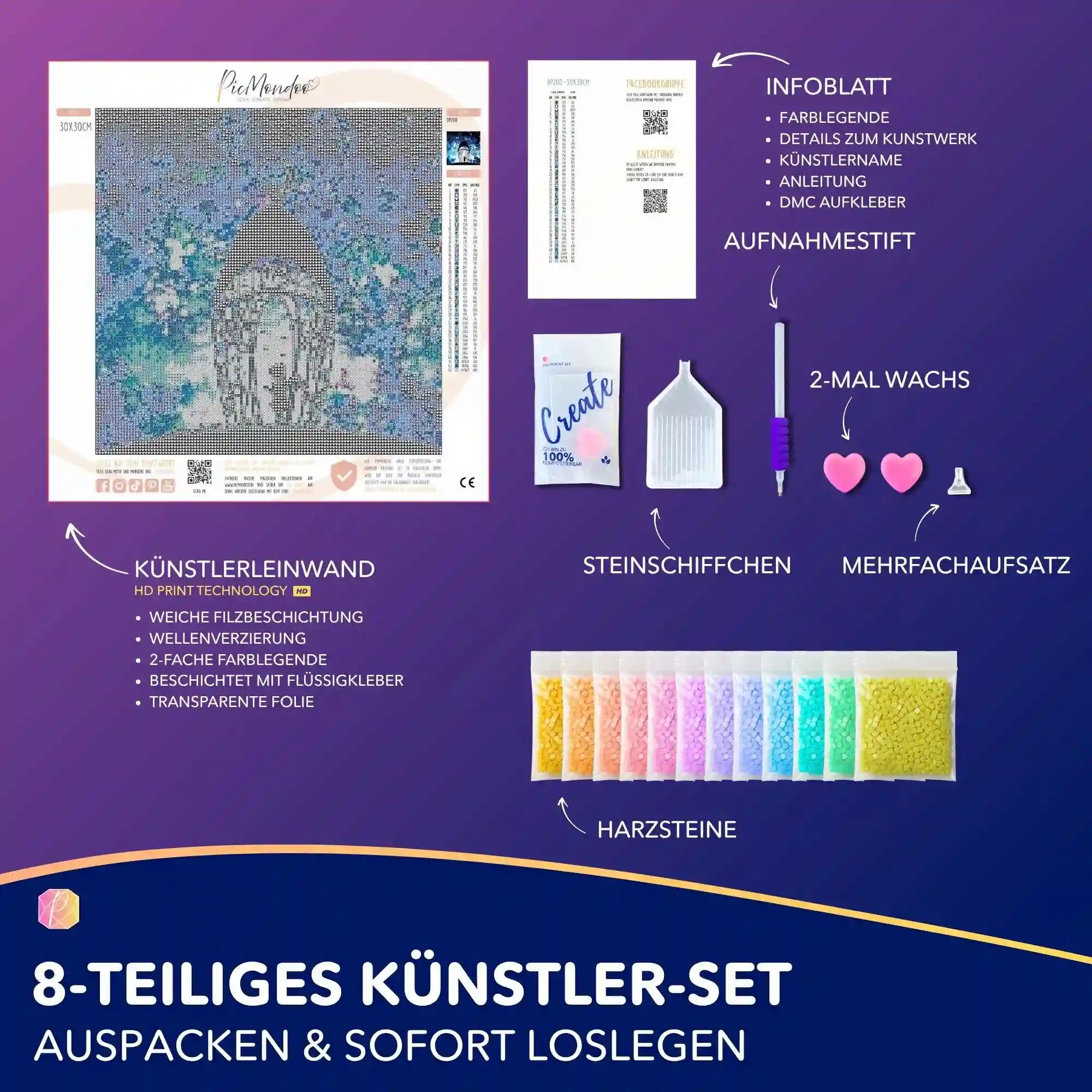 Diamond Painting - Engel der vielen Lichter