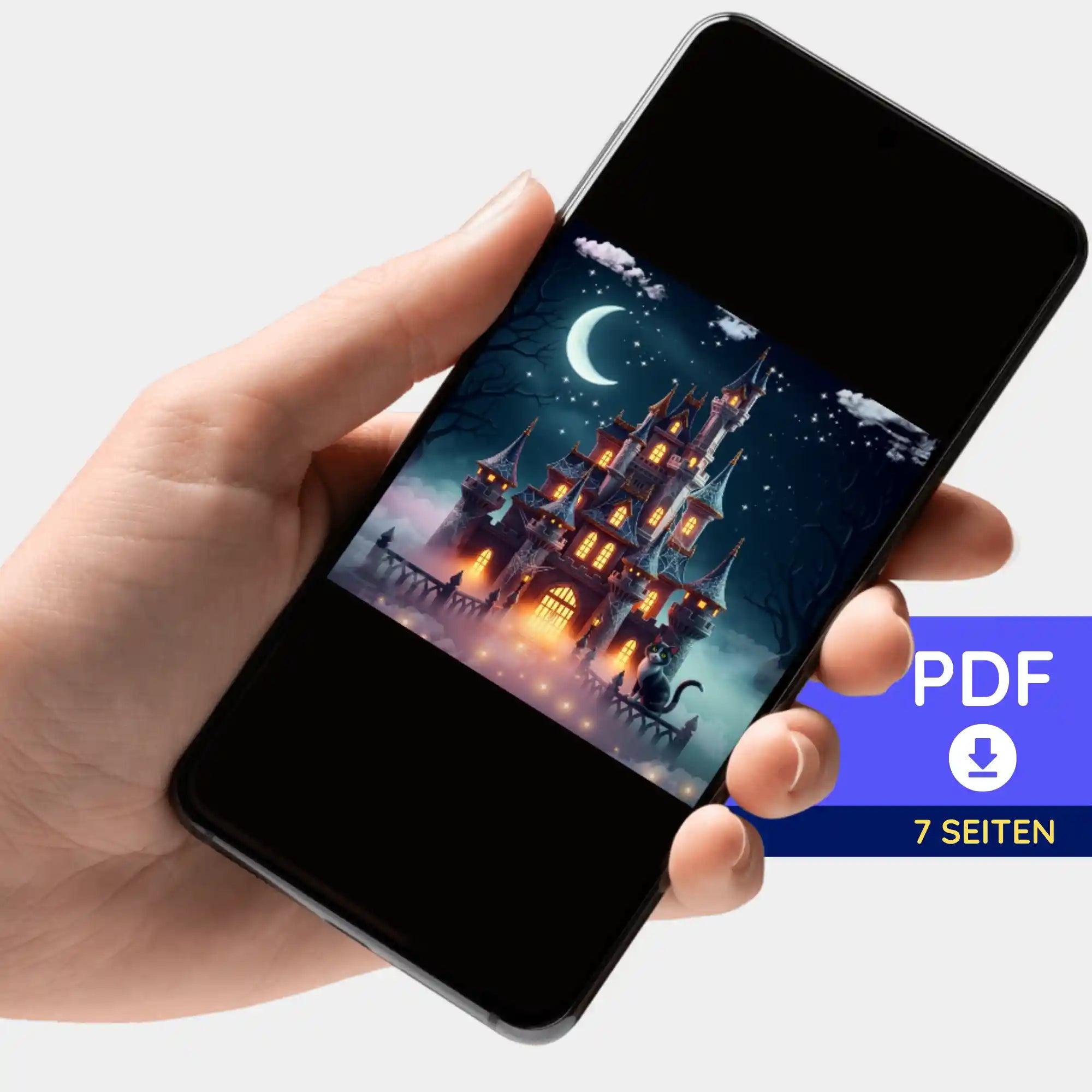 Digitale Bildmappe - Nachtschloss