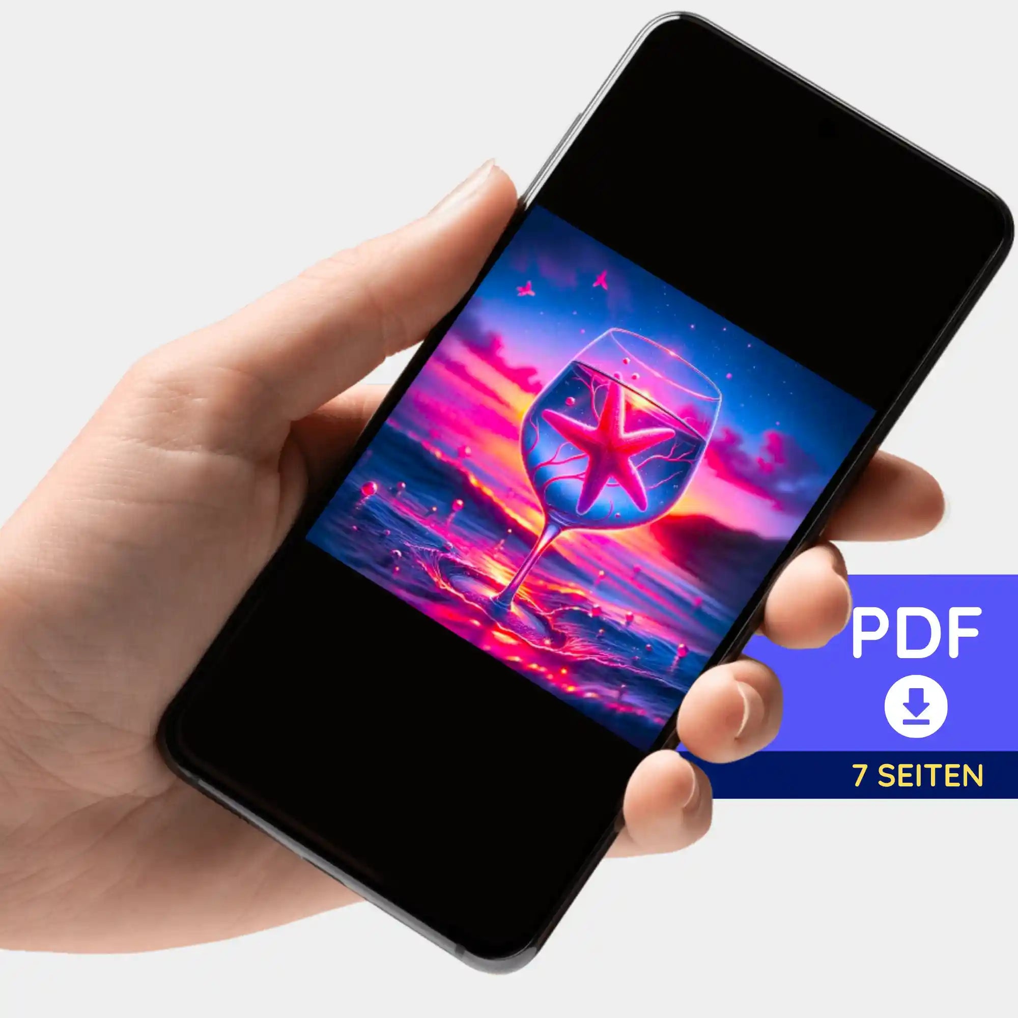 Digitale Bildmappe - Seesternzauber