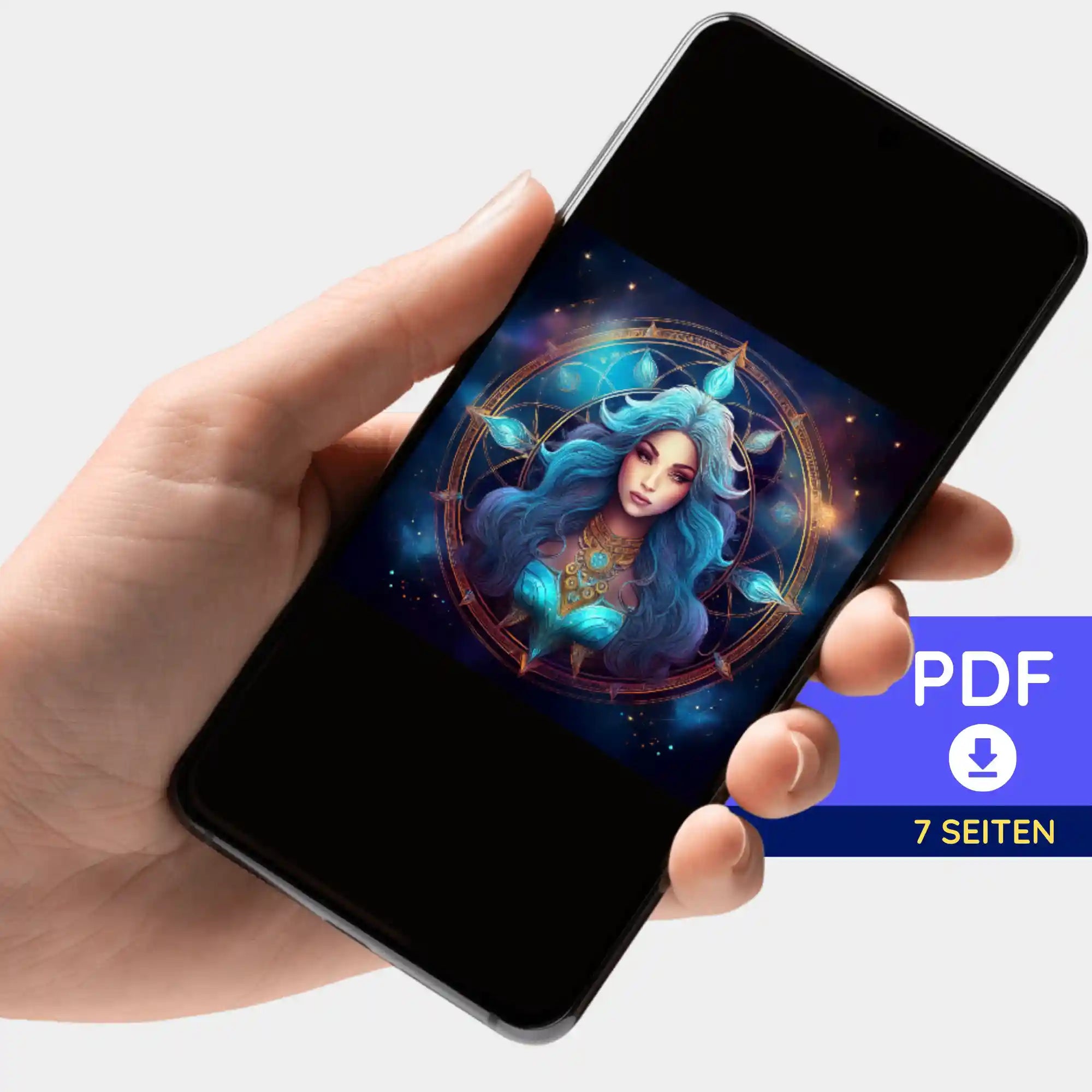 Digitale Bildmappe - Sternzeichen Jungfrau "Limited Edition"