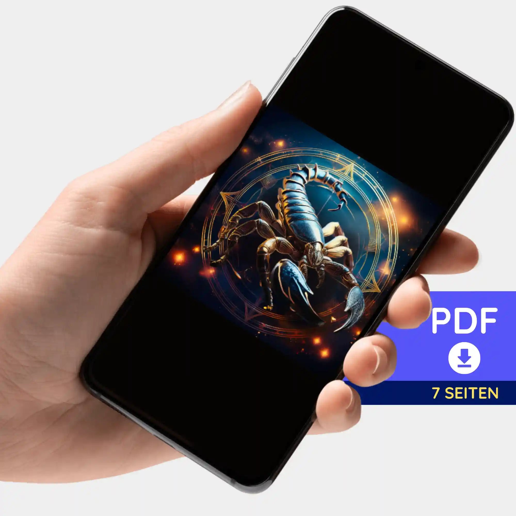 Digitale Bildmappe - Sternzeichen Skorpion "Limited Edition"