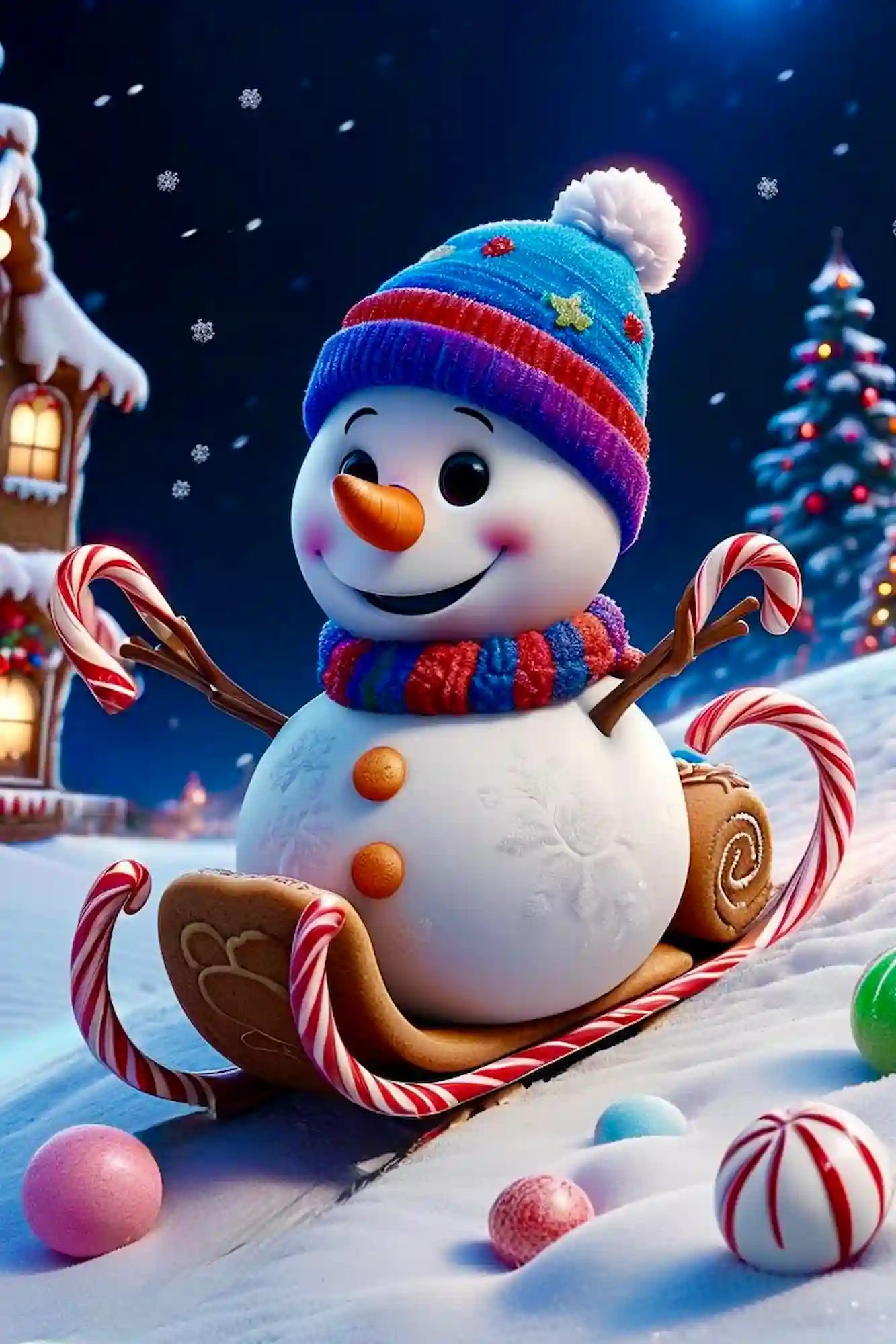 Diamond Painting - Sweet Schlittenfahrt "Limited Edition"