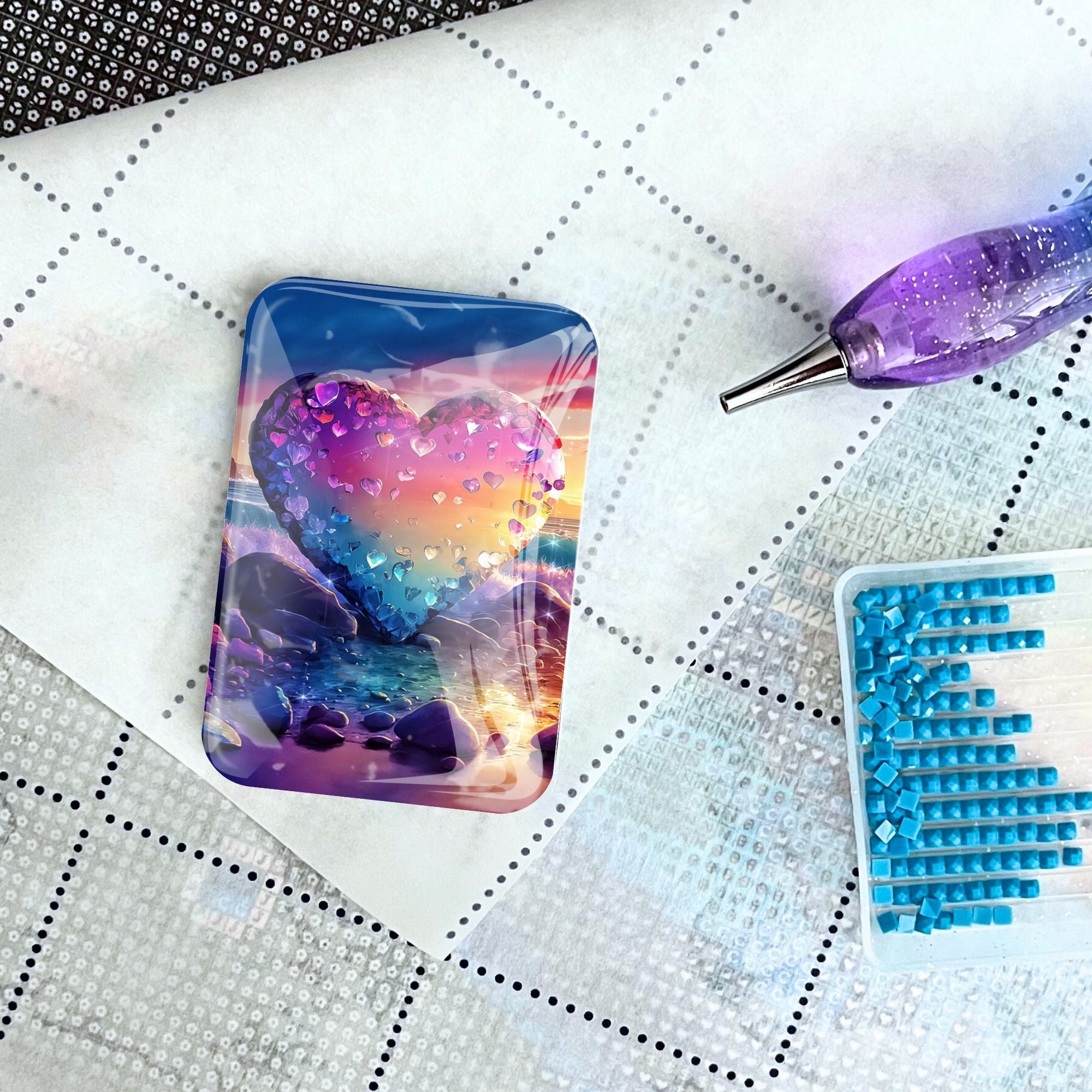 Cover Minder - Diamond Painting 100 Farben Special - Heart of Glitter Success