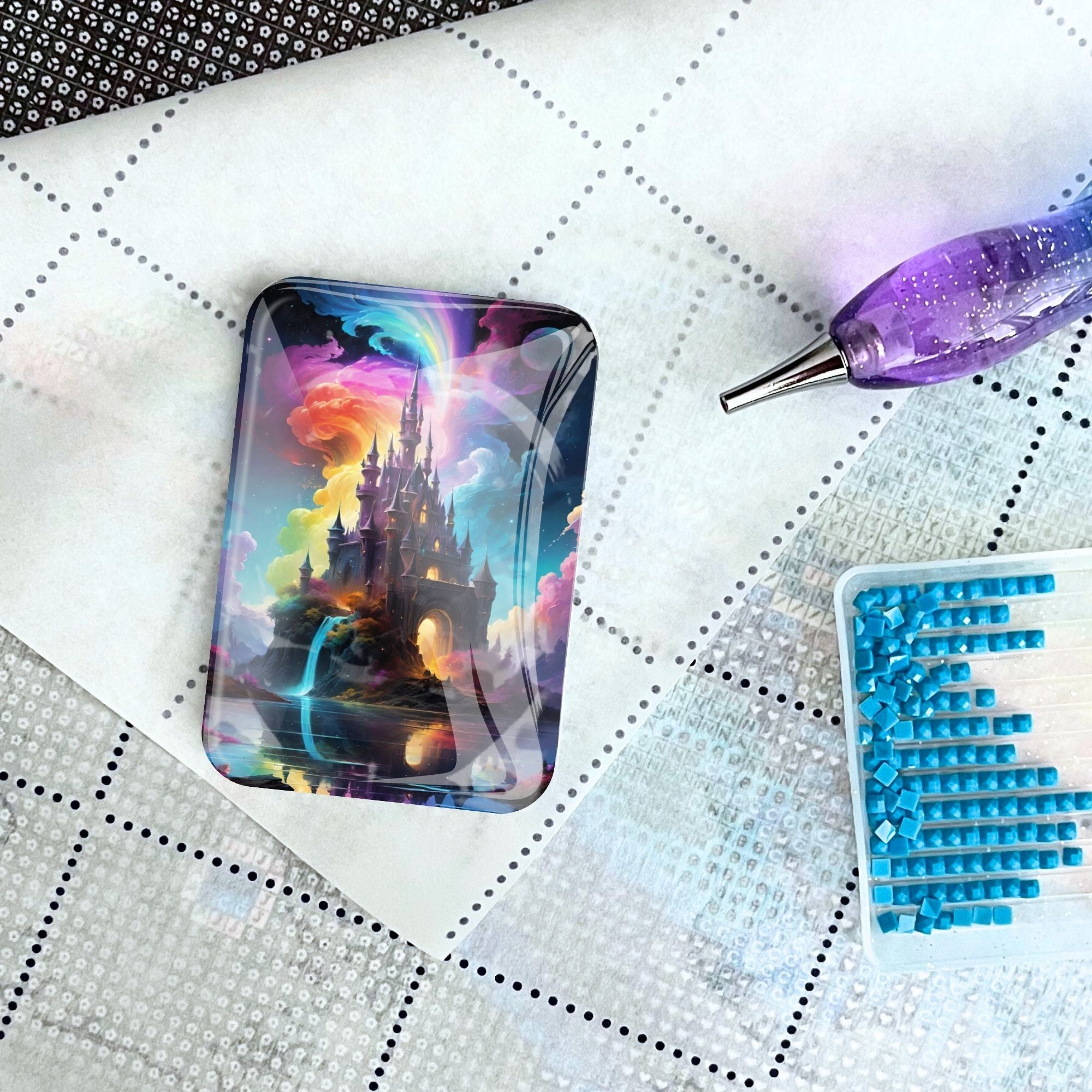 Cover Minder - Diamond Painting 100 Farben Special - Zauberschloss Success