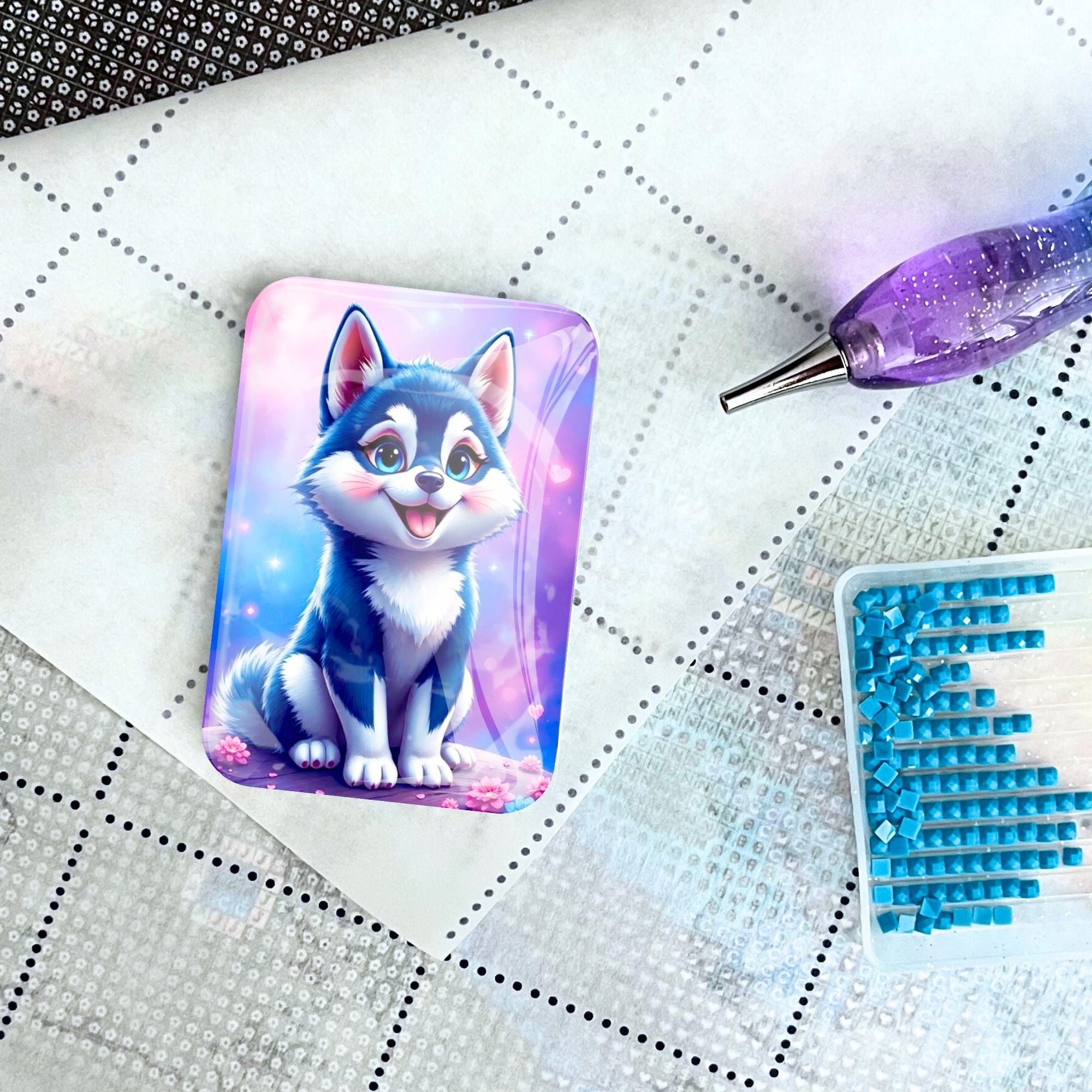 Cover Minder - Husky Happy