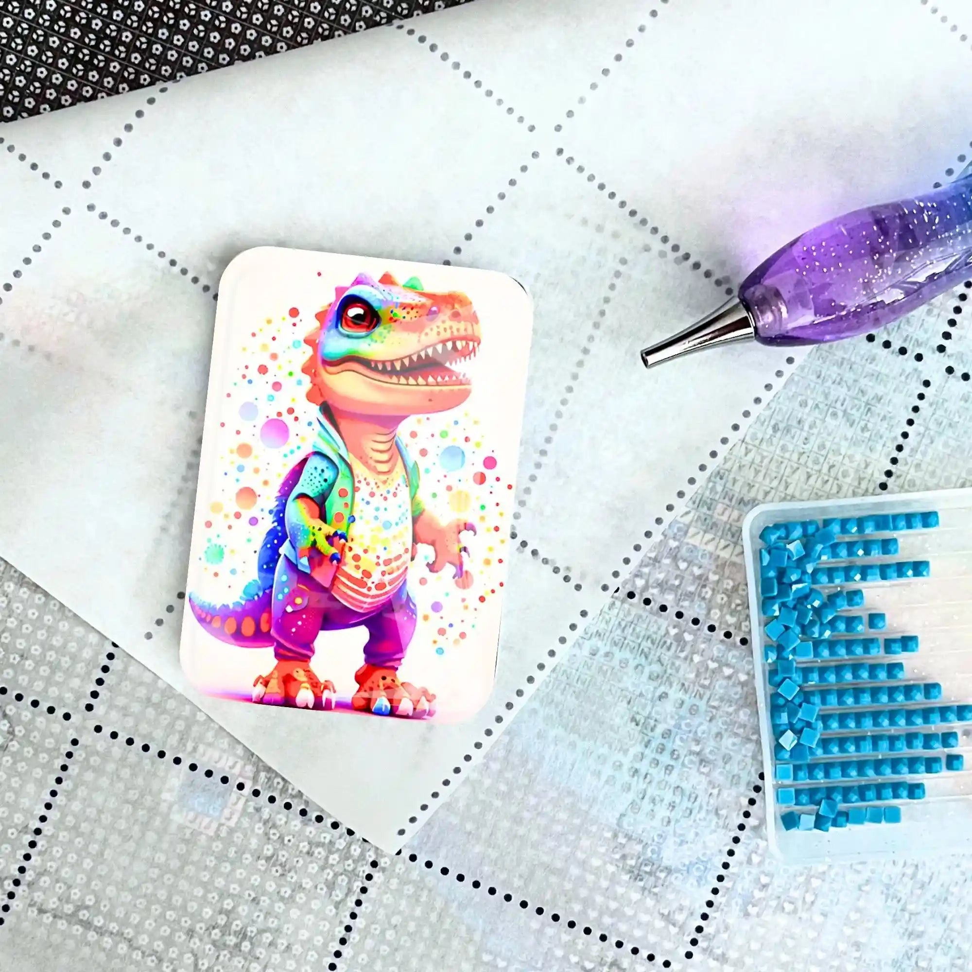Cover Minder - Kunterbunter Dinosaurier
