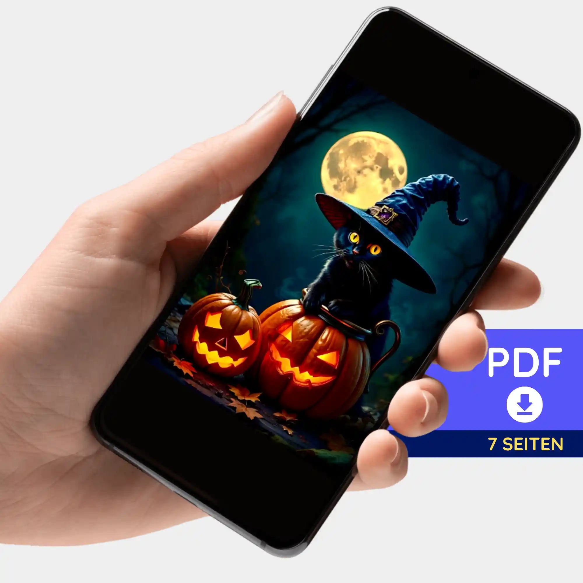 Digitale Bildmappe - Wizard Cat