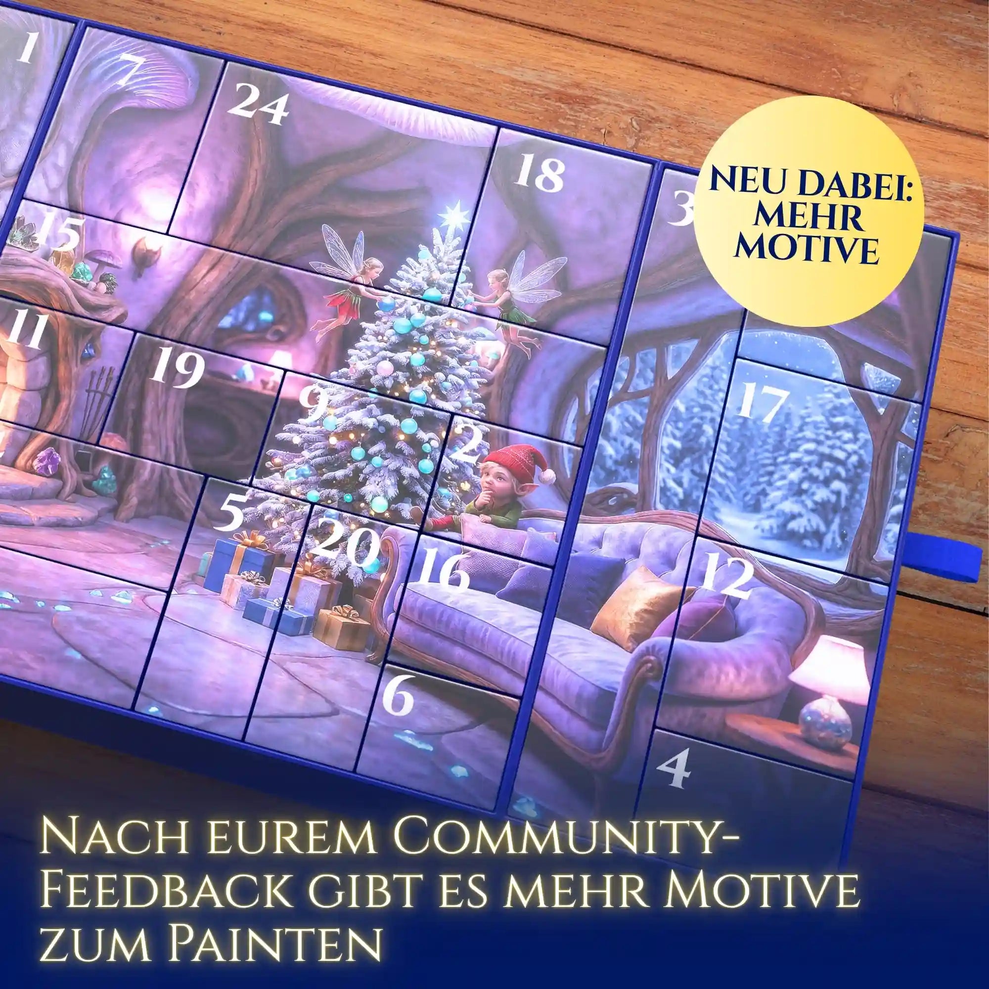 Diamond Painting Adventskalender 2026 - Limited Edition (Vorverkauf)