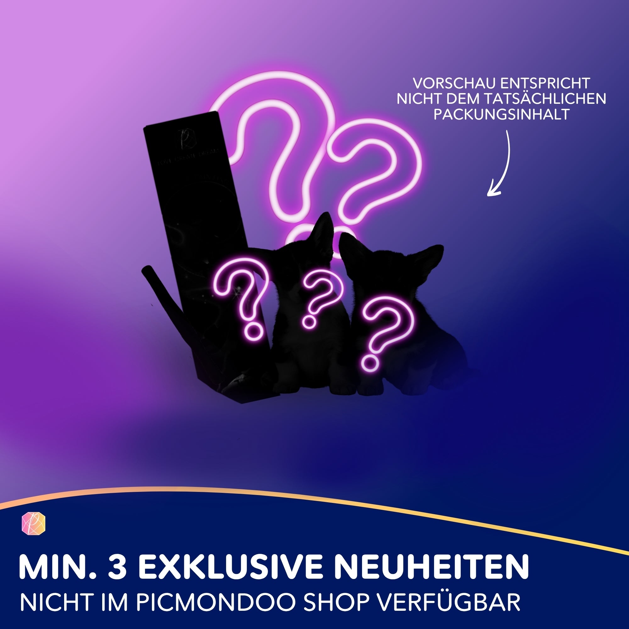 Diamond Painting Mystery-Box "Hunde" (#1)