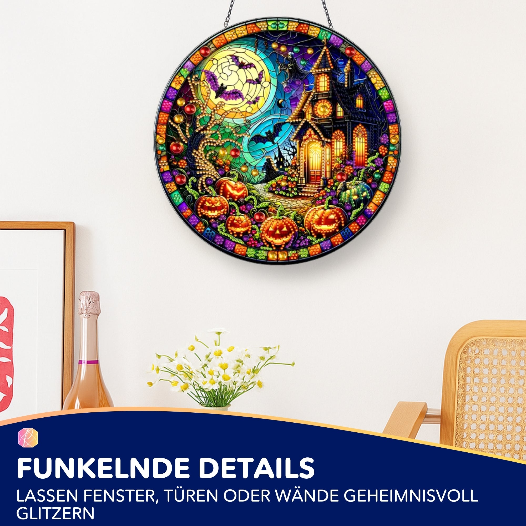 Diamond Painting XL Aufhänger - Halloween
