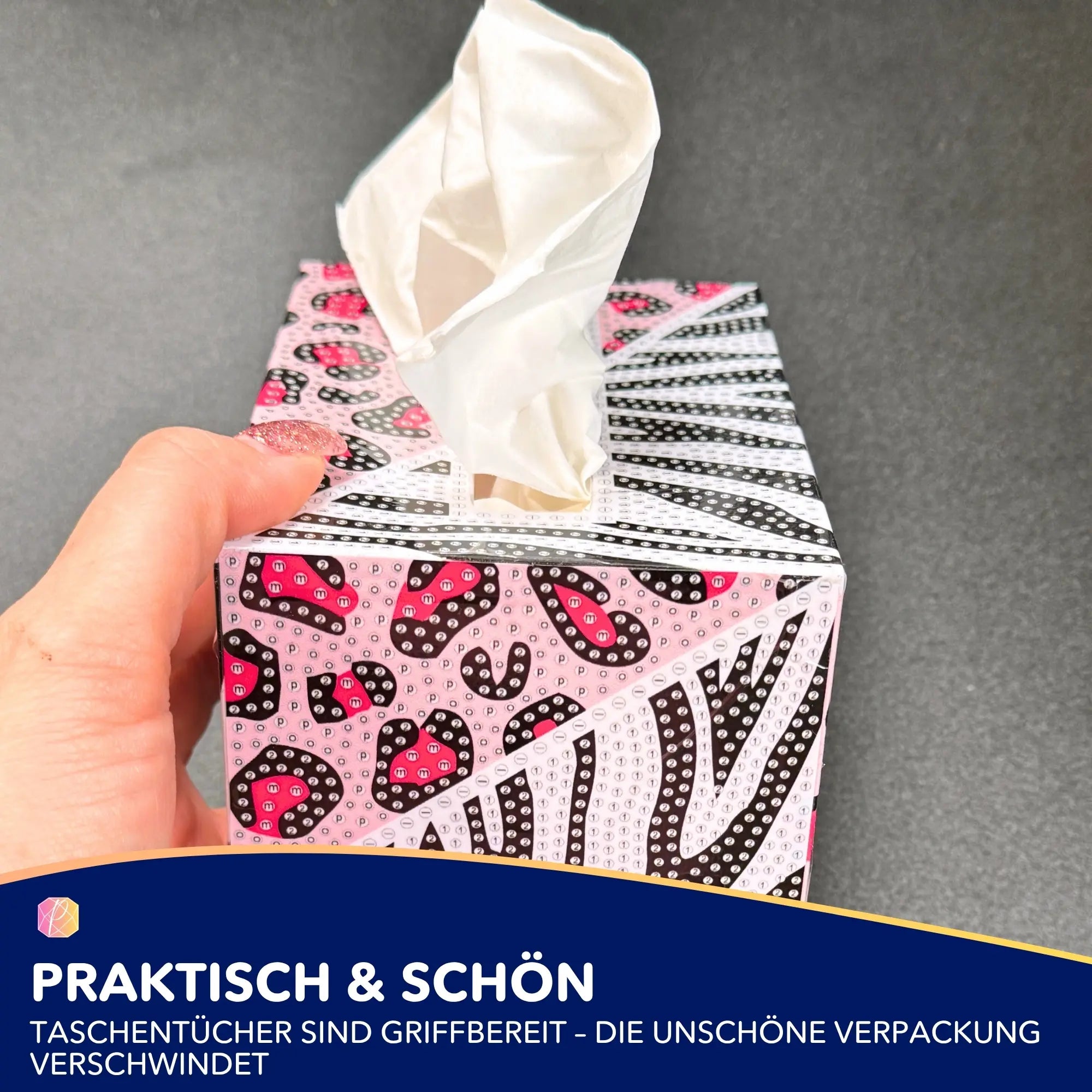 Diamond Painting - Tücherbox Tiermuster