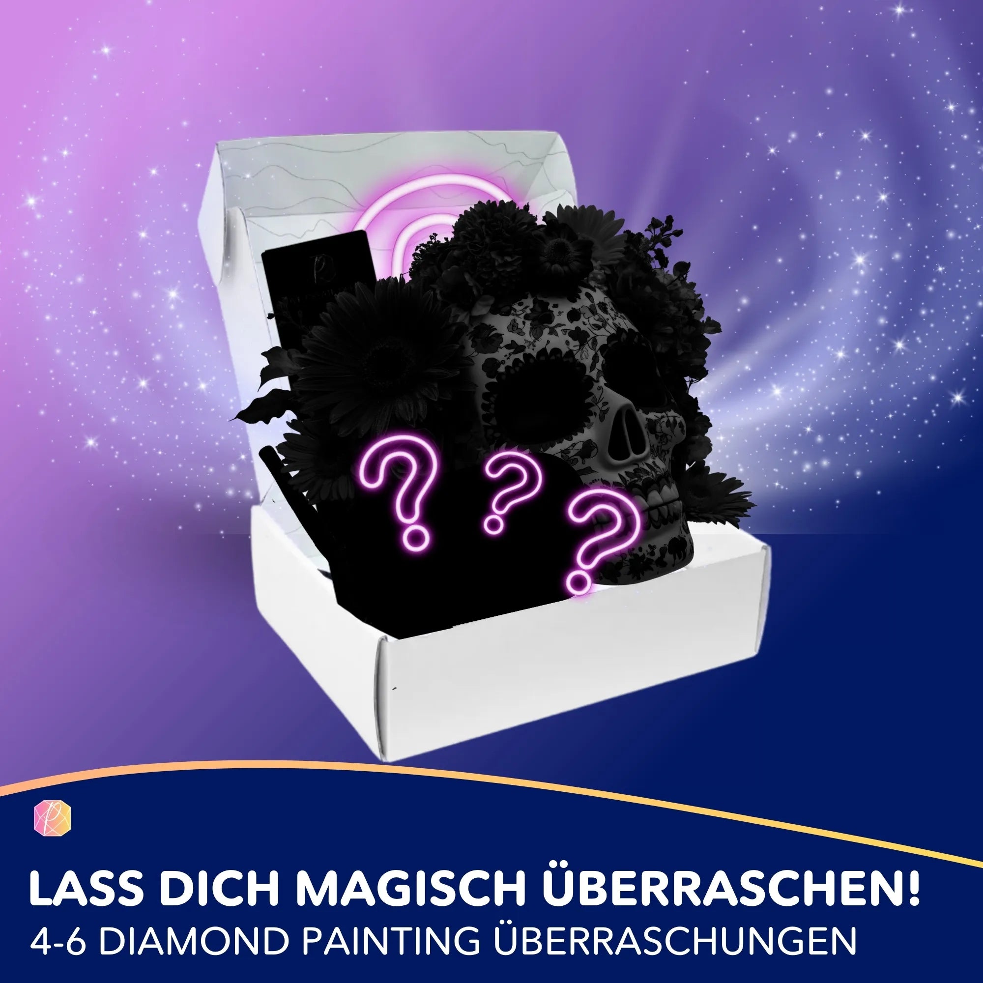 Diamond Painting Mystery-Box "Skulls Edition" (#1)