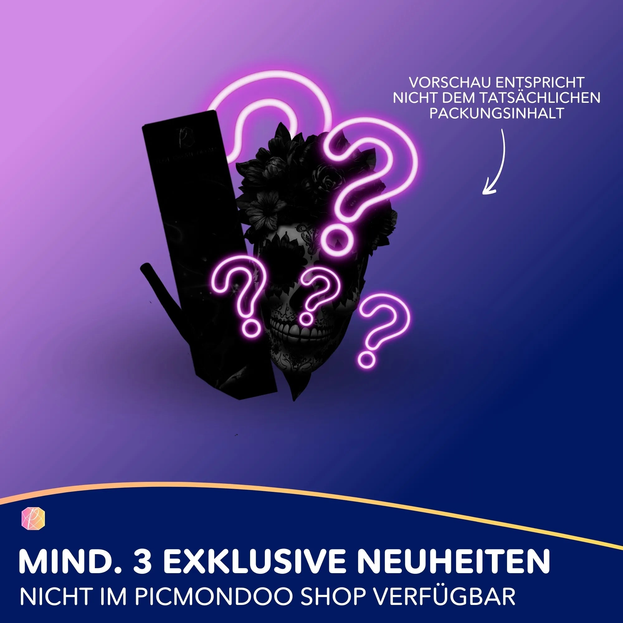 Diamond Painting Mystery-Box "Skulls Edition" (#1)