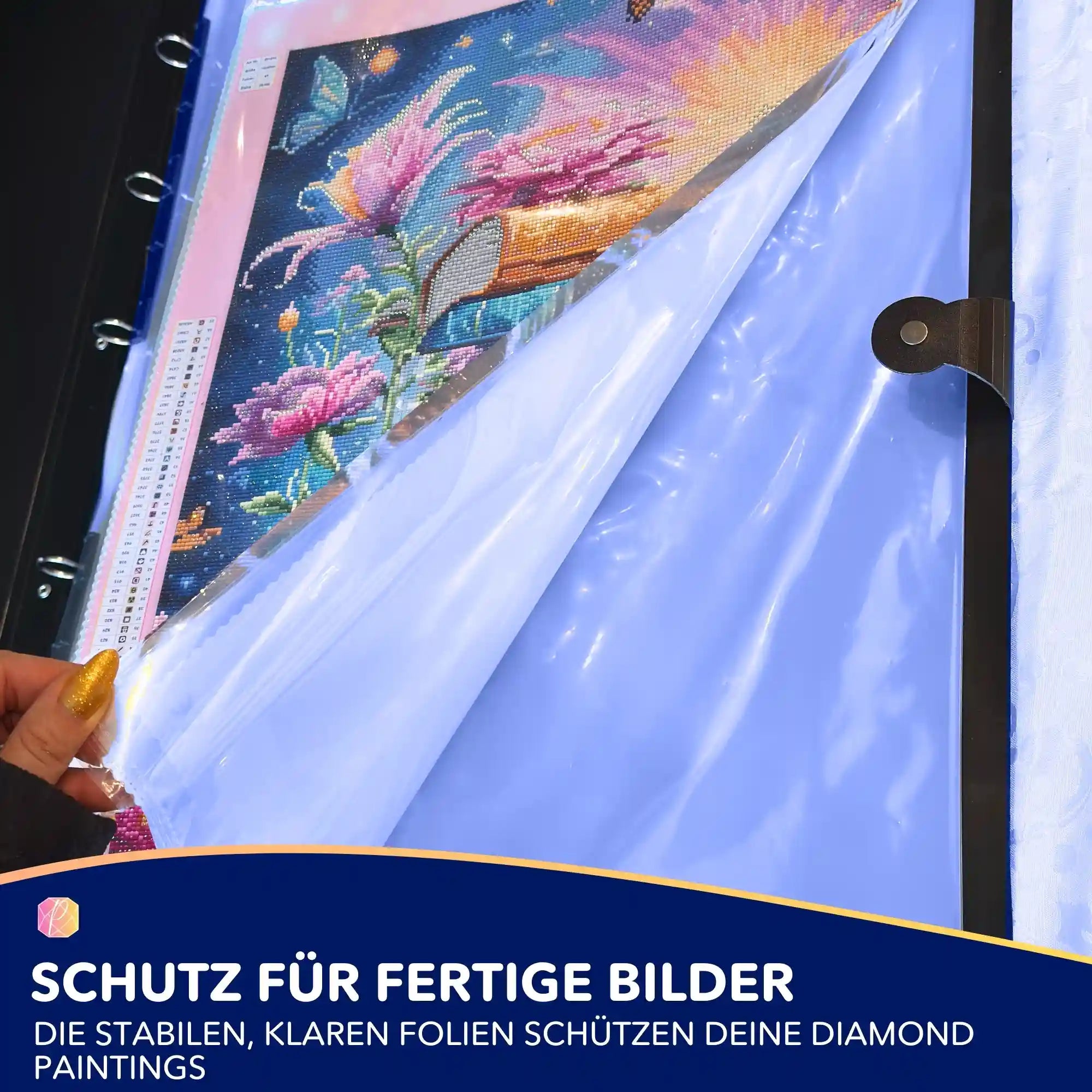 Diamond Painting Folien für Sammelmappe
