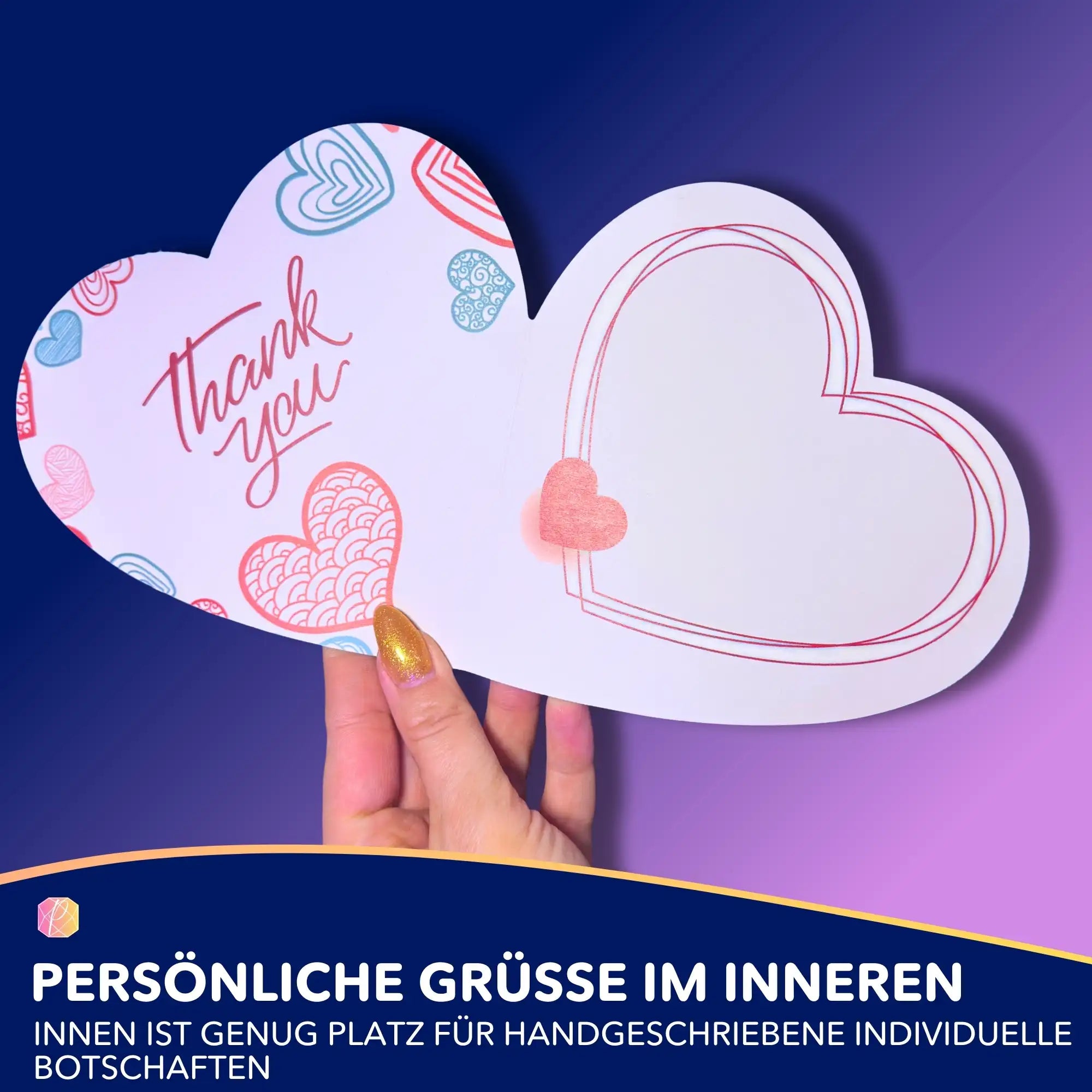 Diamond Painting Geschenkkarten Liebe