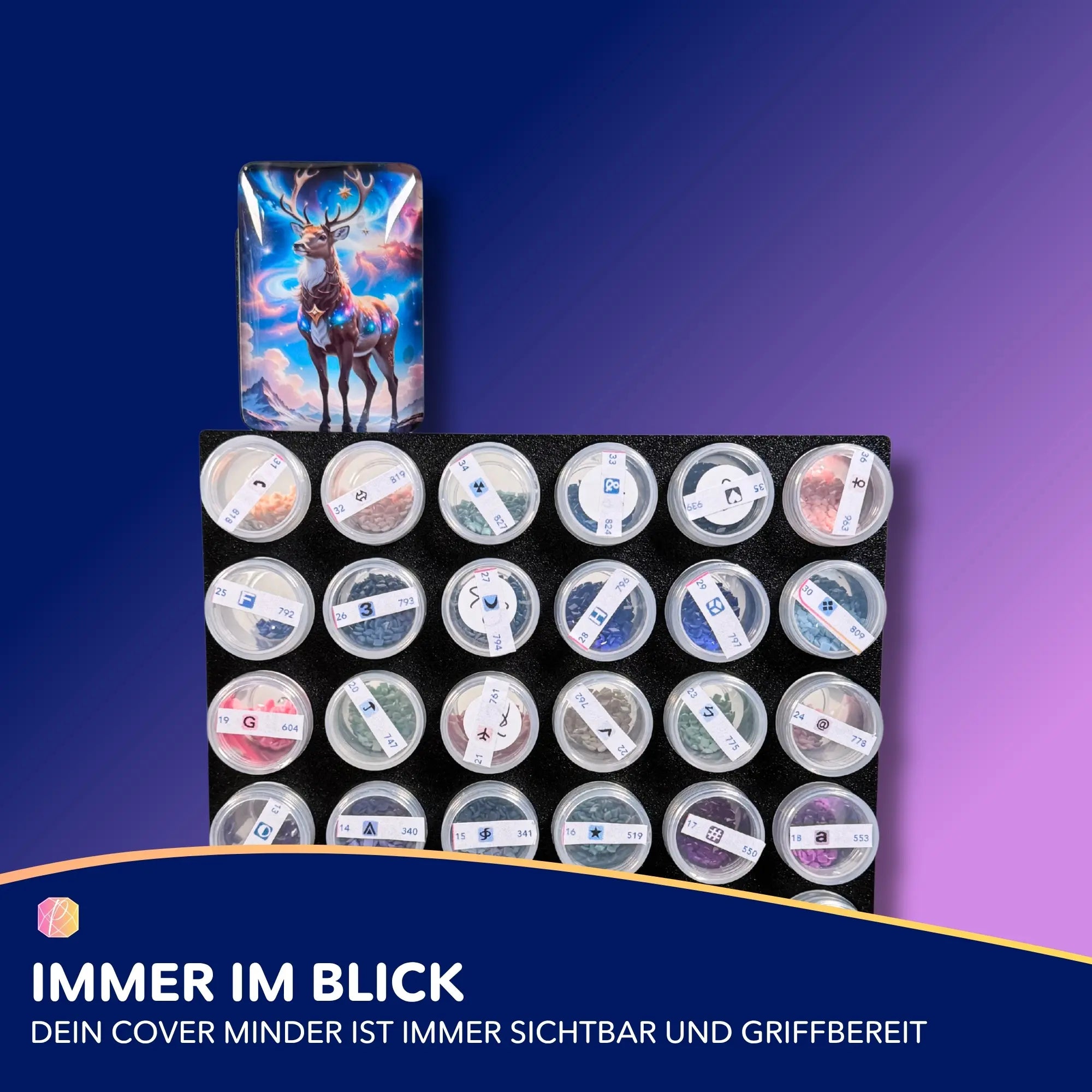 Halterung für Coverminder