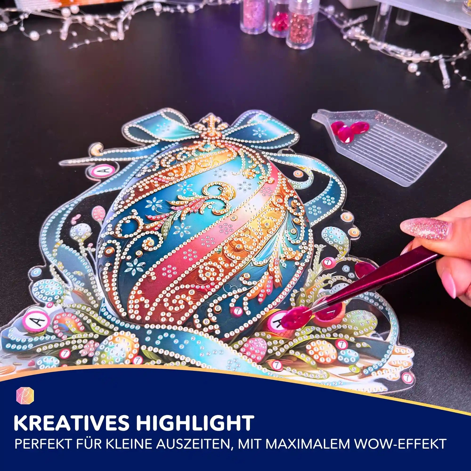 Diamond Painting Aufsteller - Osterei