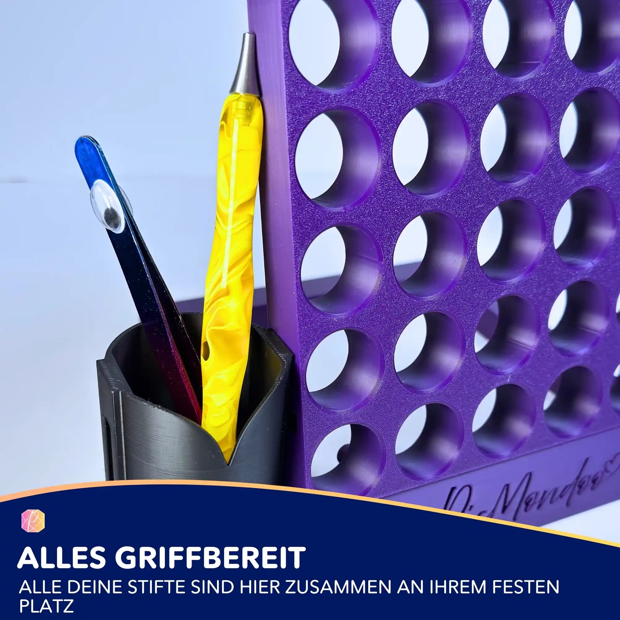 Halterung für Stifte