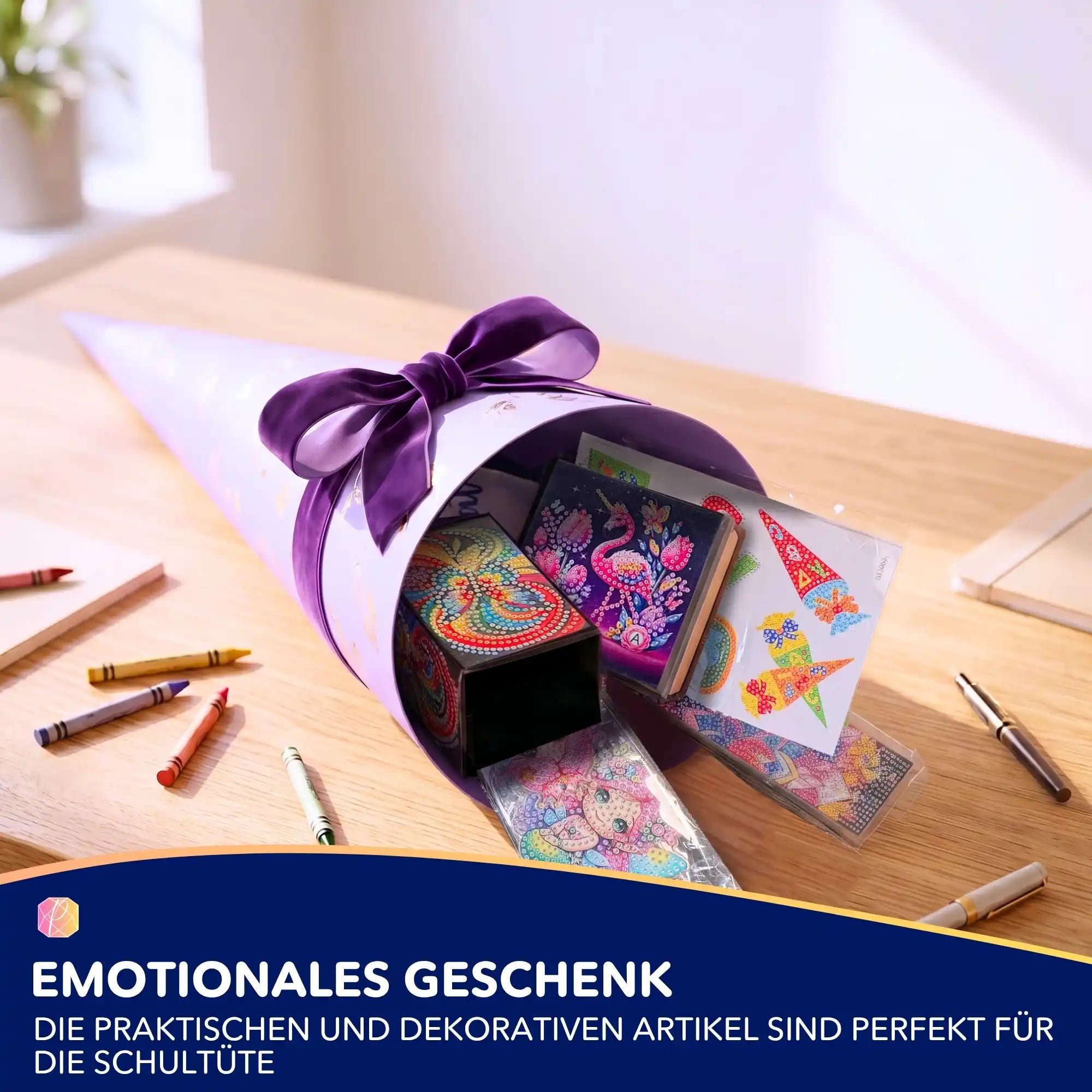 Diamond Painting Schul-Set Mädchen