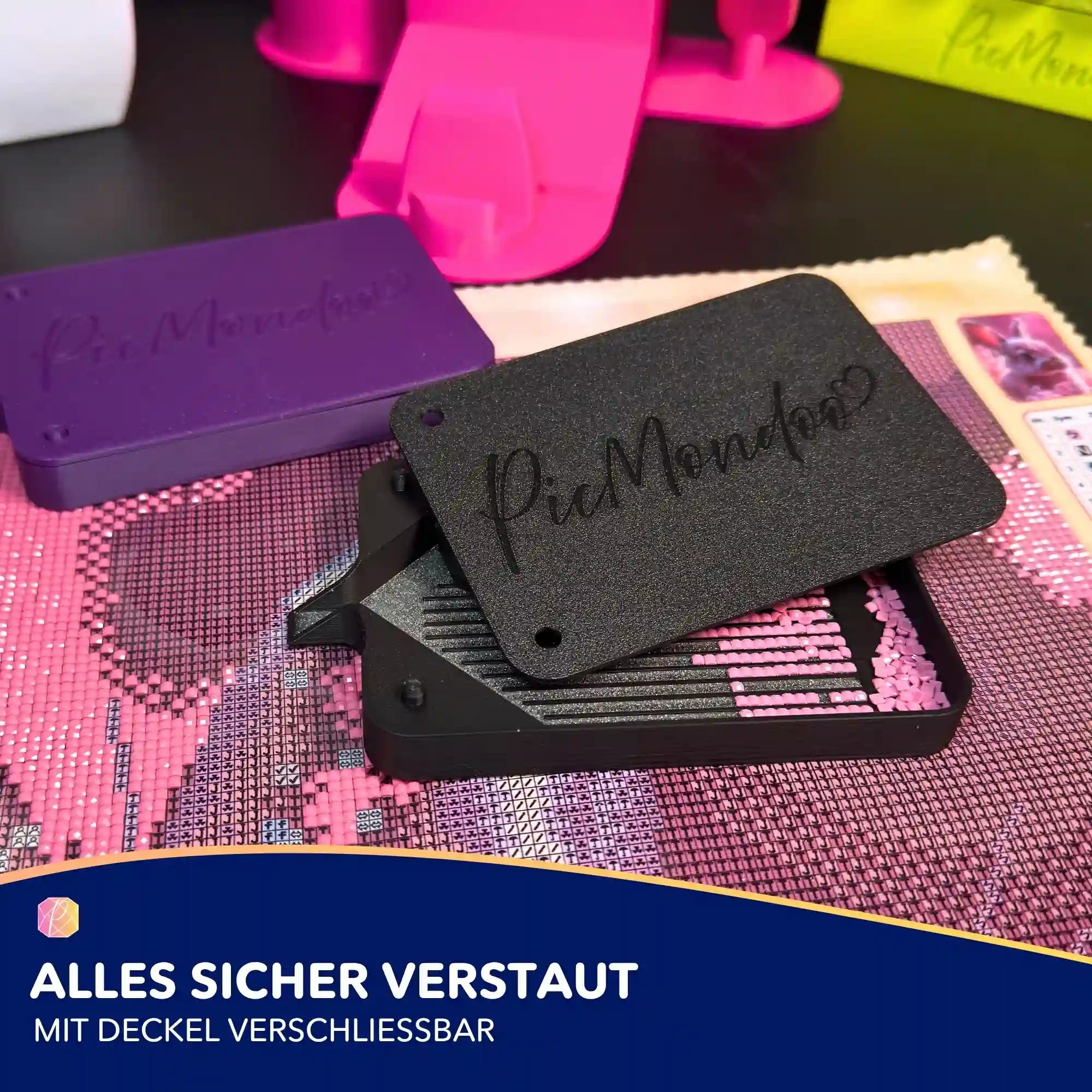 3D kleines Glitzer Schiffchen "Limited Edition"