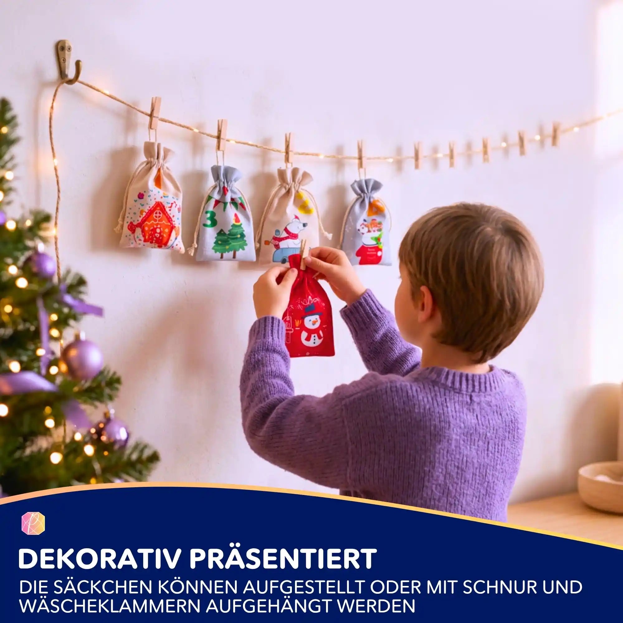 Diamond Painting Adventskalender Kinder 2026 (Vorverkauf)