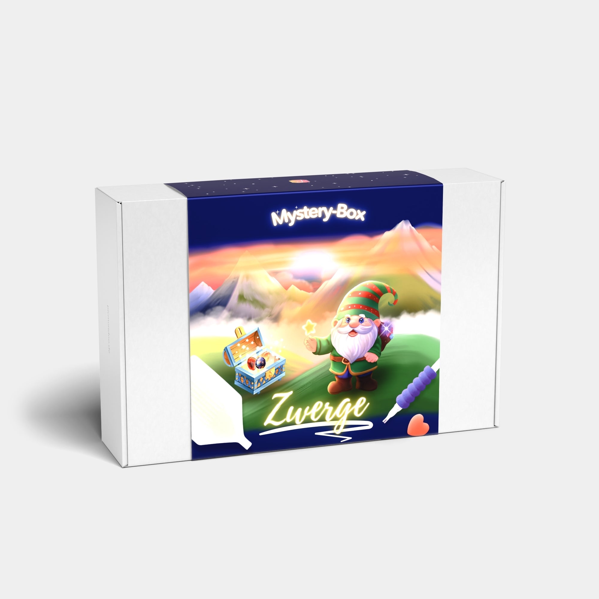 Diamond Painting Mystery-Box "Zwerge" (#1)