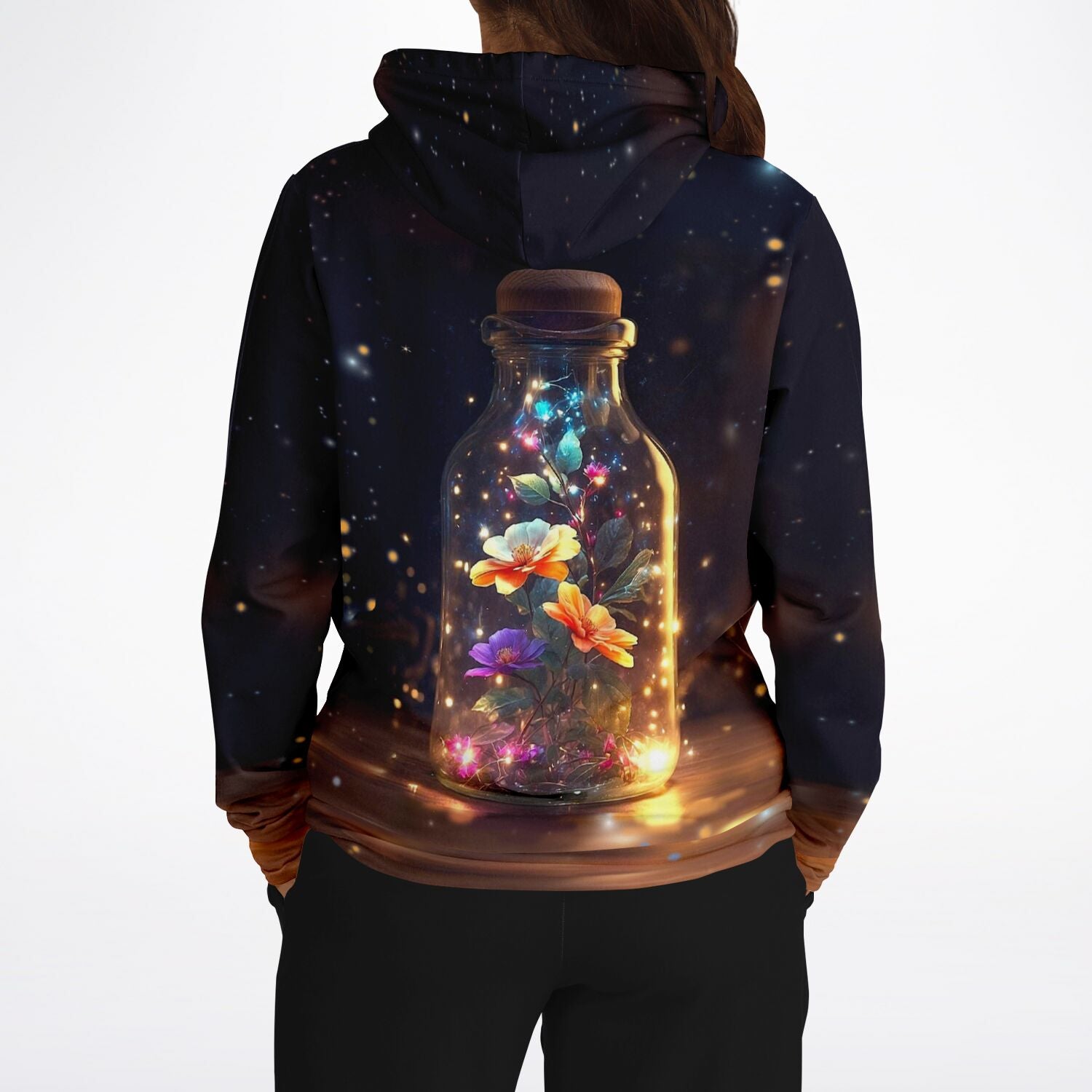 Dreamer Hoodie - Leuchtender Blütenzauber